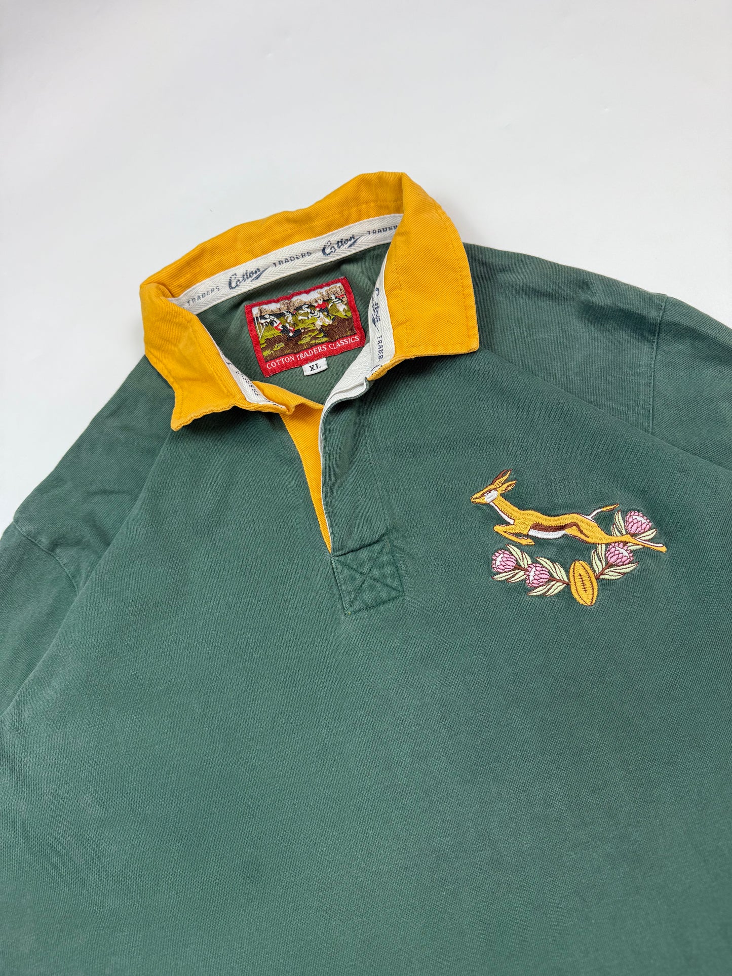 Vintage 90s South Africa Cotton Traders rugby shirt (XL)