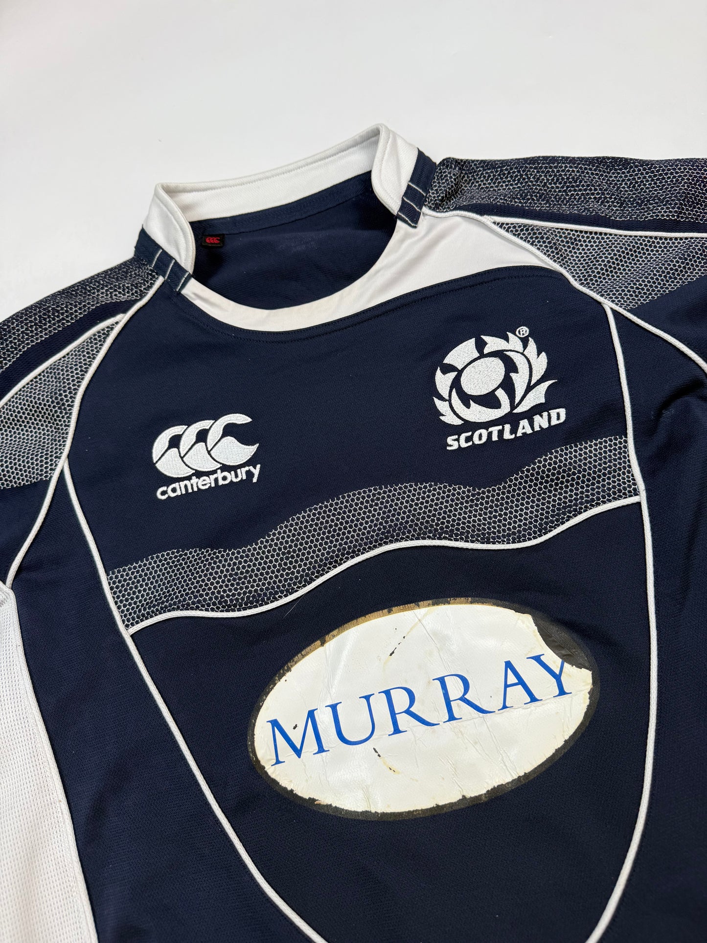 Vintage Scotland 2007/08 Canterbury rugby union shirt (S)