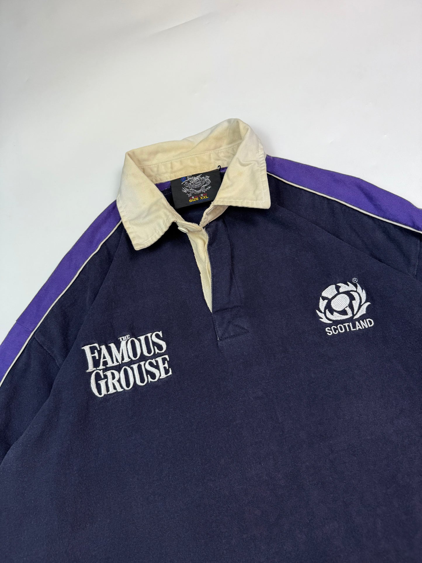 Vintage Scotland 2005 supporters rugby shirt (XXL)