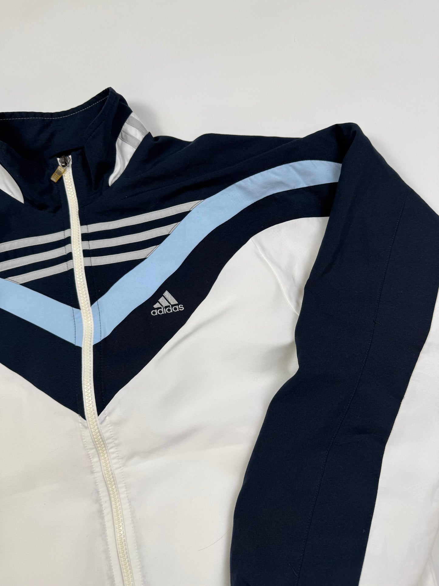 Vintage Adidas colour block track jacket (S)