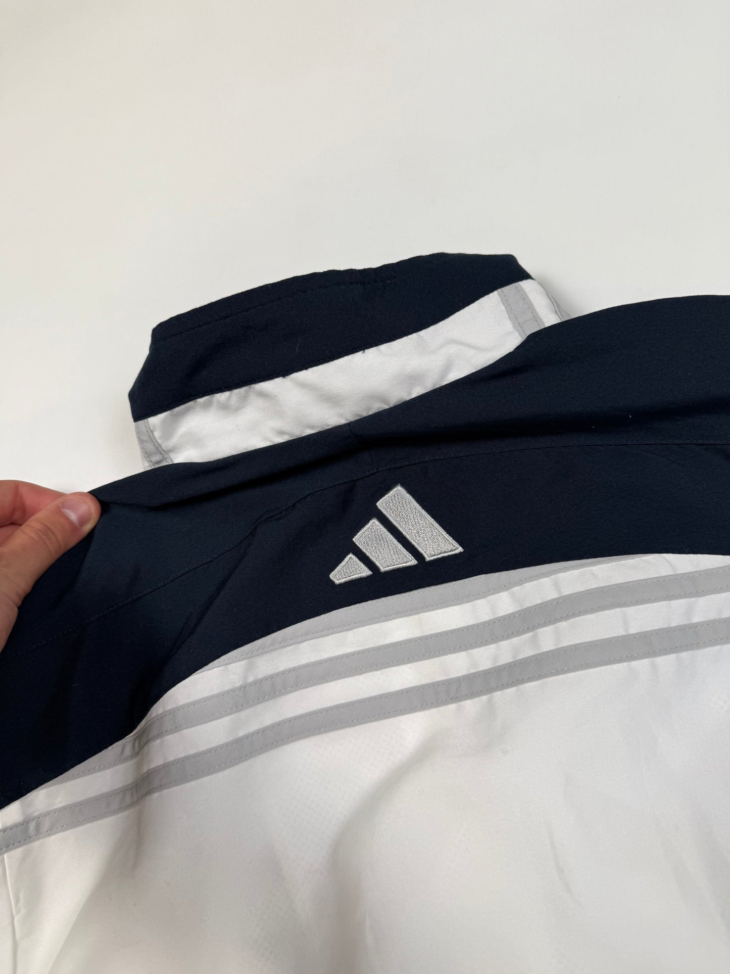 Vintage Adidas colour block track jacket (S)