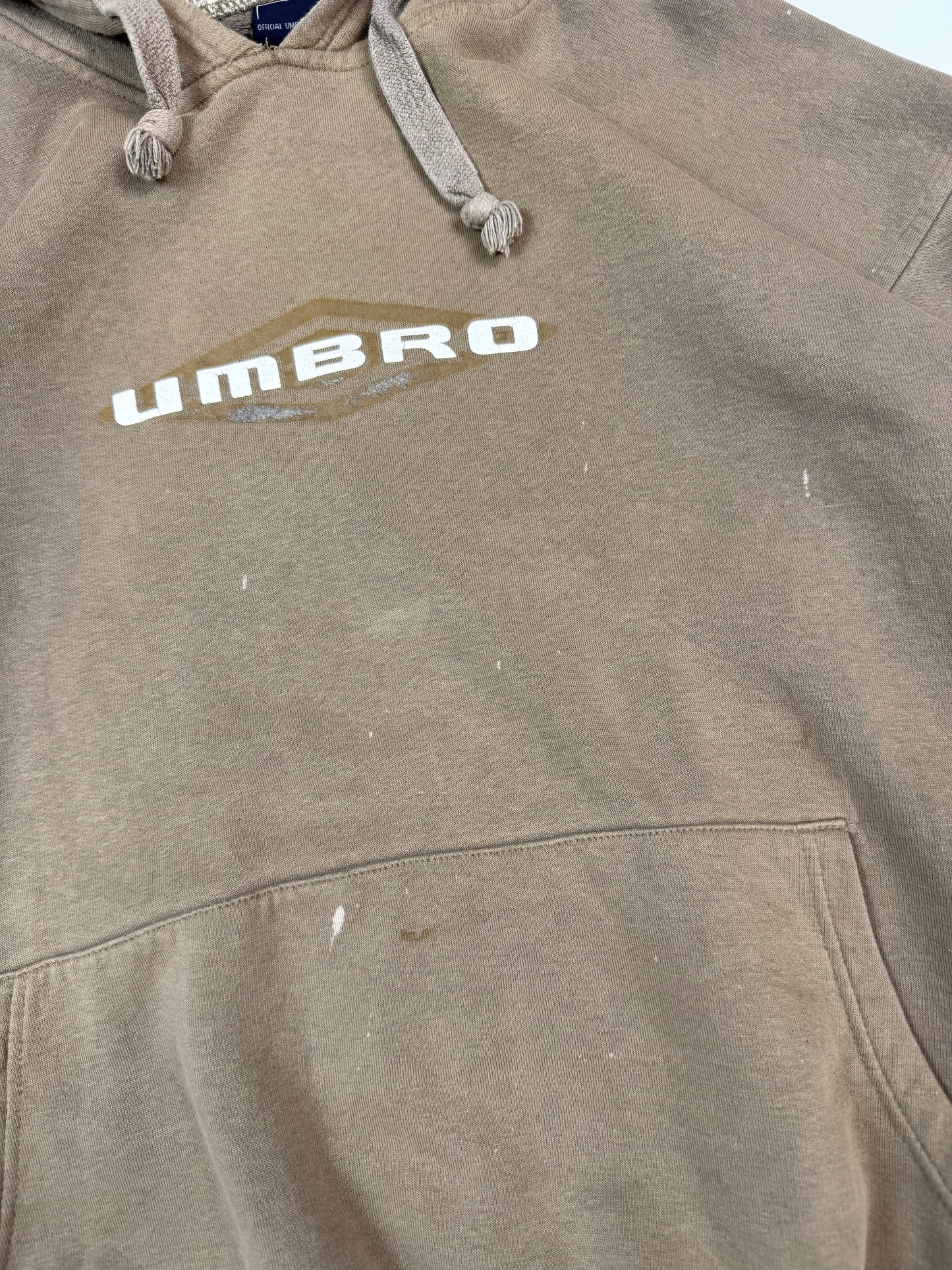 Vintage Umbro centre logo hoodie (L)