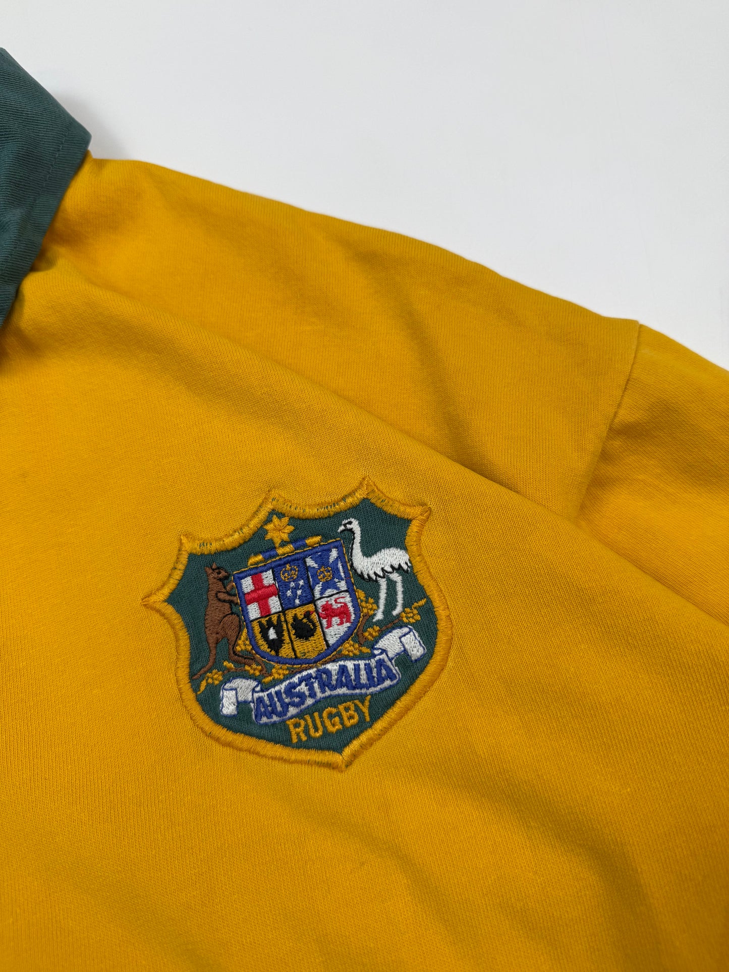 Vintage 90s Australia Cotton Oxford rugby union shirt (XL)