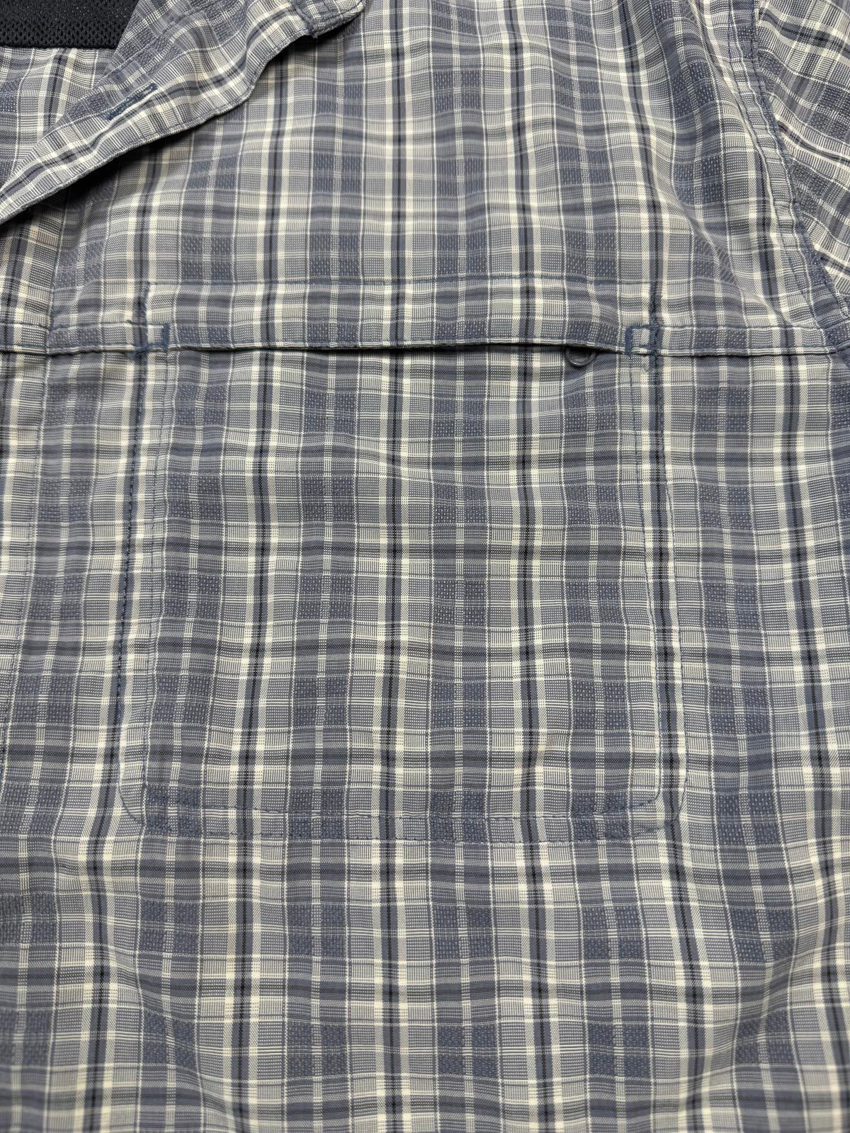 Vintage Y2K checkered short sleeve shirt (L)
