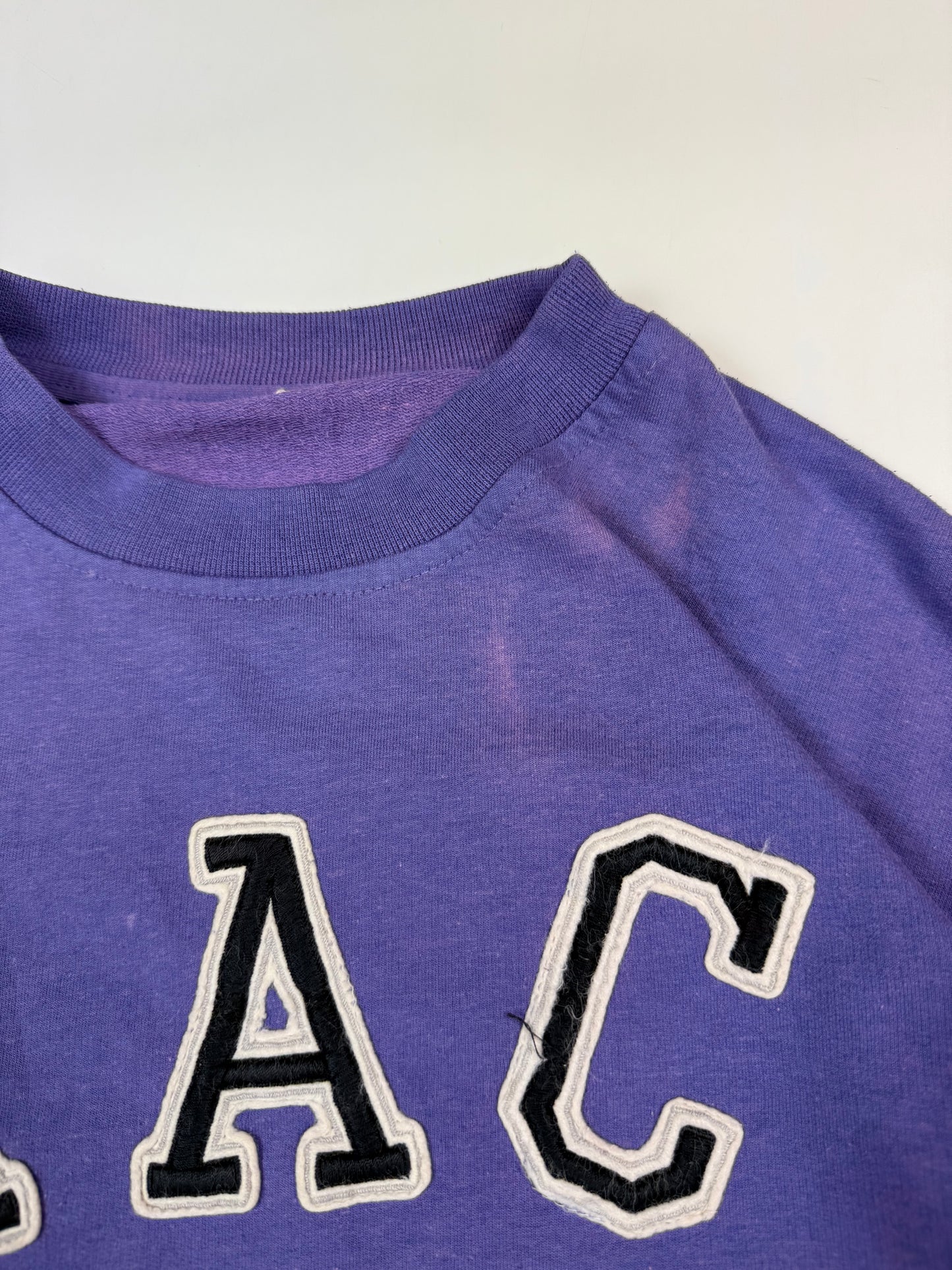 Vintage 70s Adidas athletic club AAC spell out sweatshirt (M)