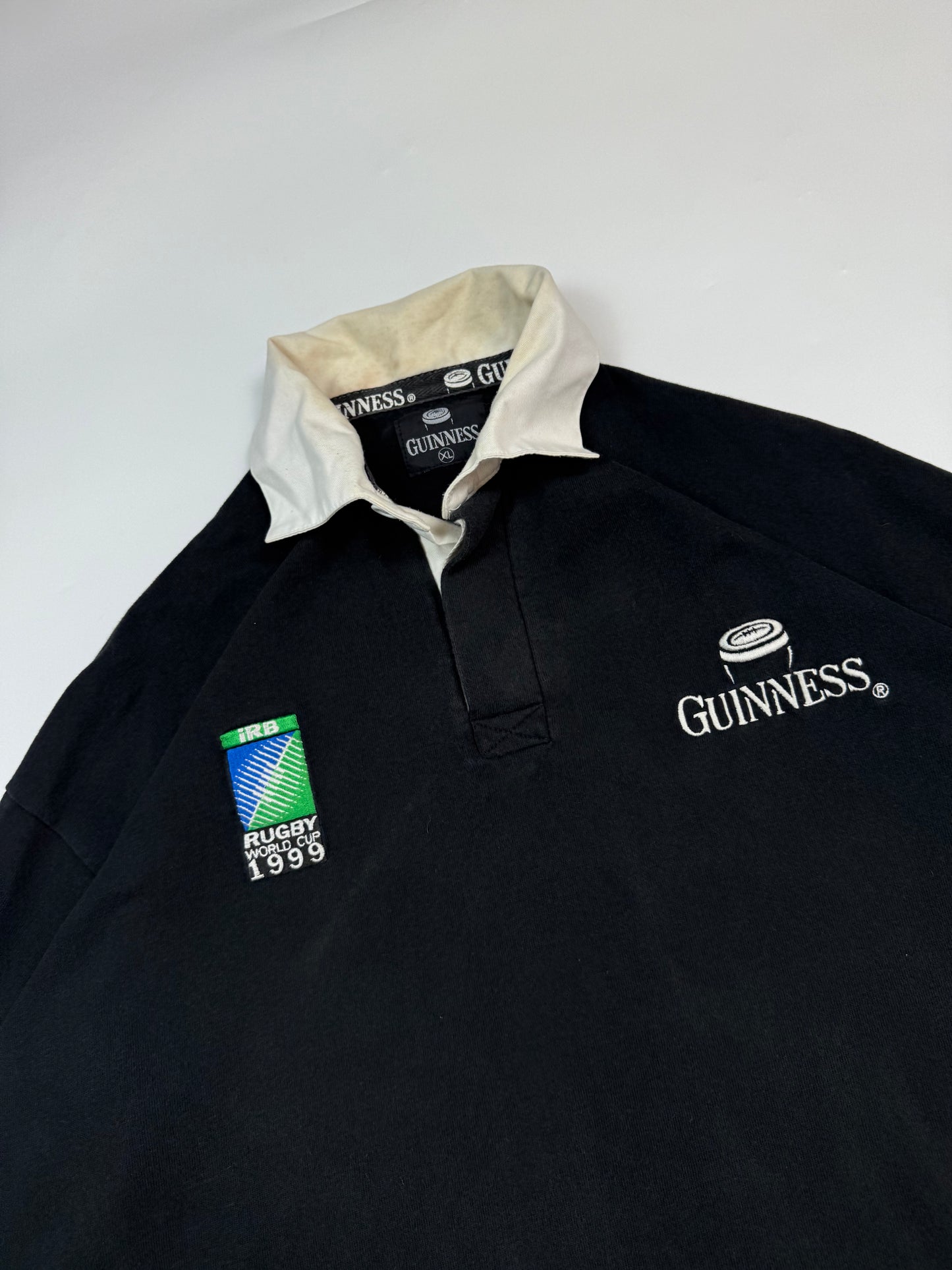 Vintage 90s Guinness rugby world cup 1999 rugby shirt (XL)