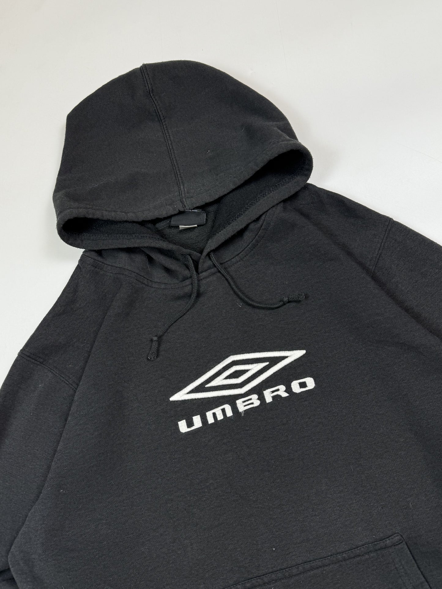 Vintage Umbro centre logo hoodie (S)
