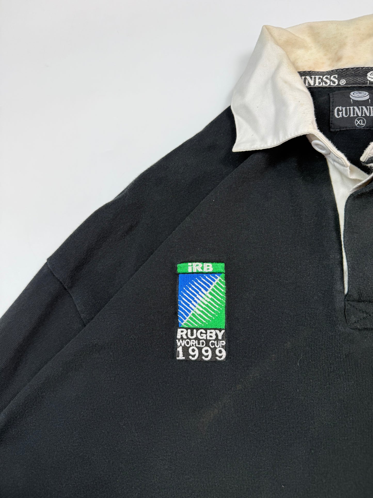 Vintage 90s Guinness rugby world cup 1999 rugby shirt (XL)