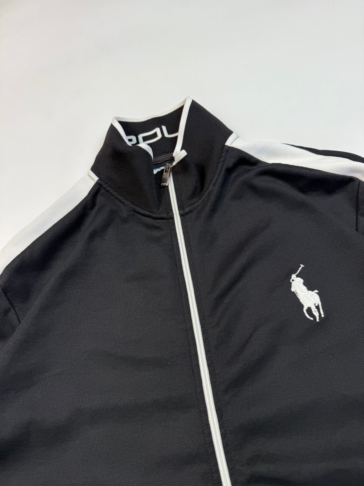 Polo Ralph Lauren side stripe track top (L)