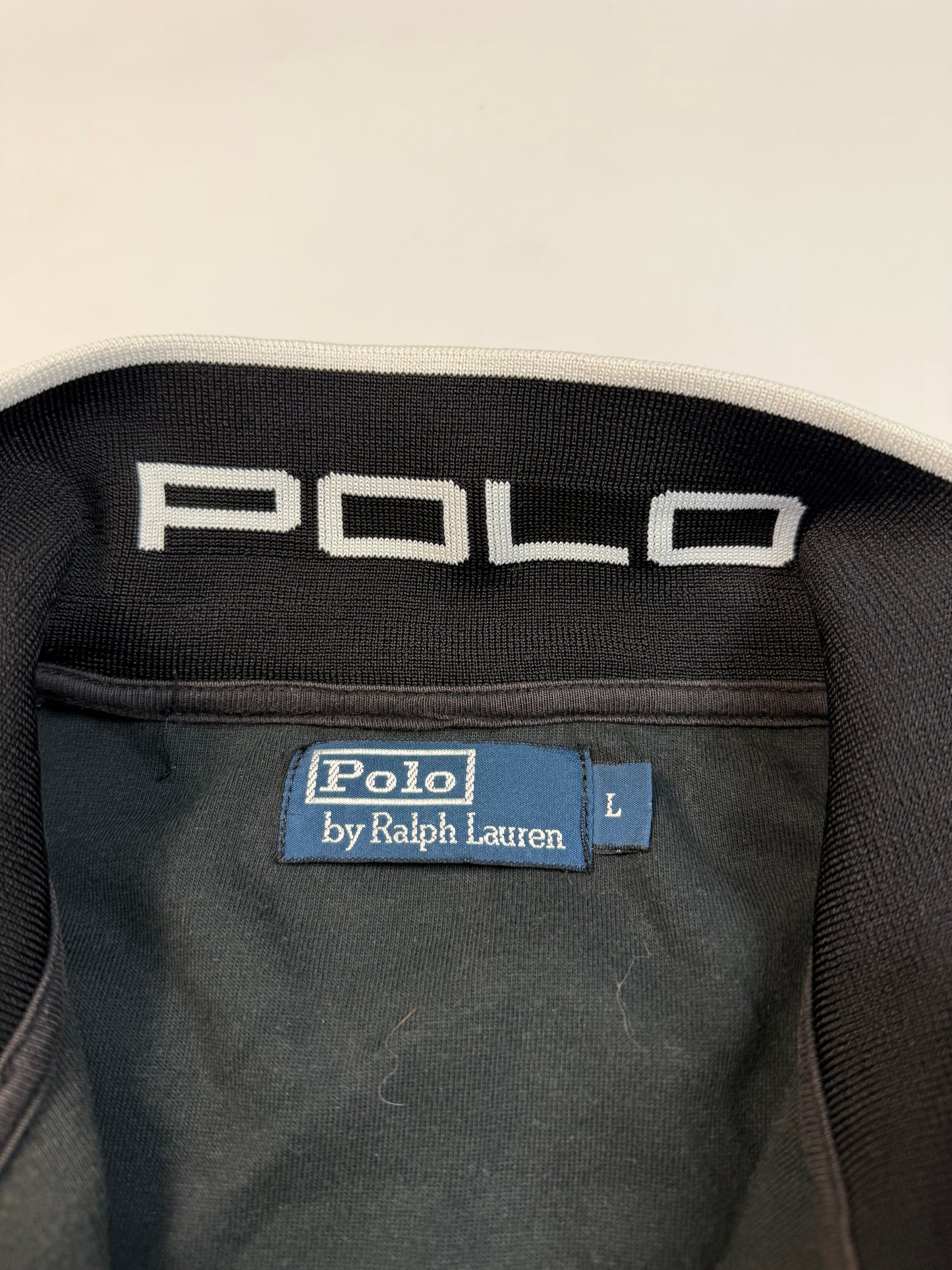 Polo Ralph Lauren side stripe track top (L)