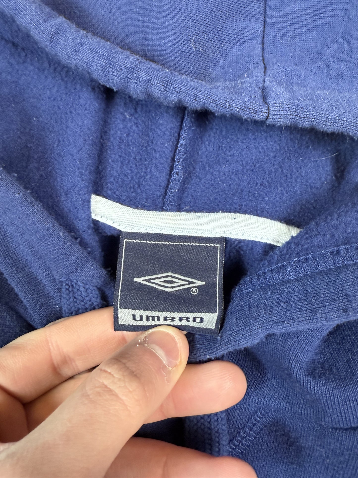 Vintage Umbro centre logo hoodie (L)
