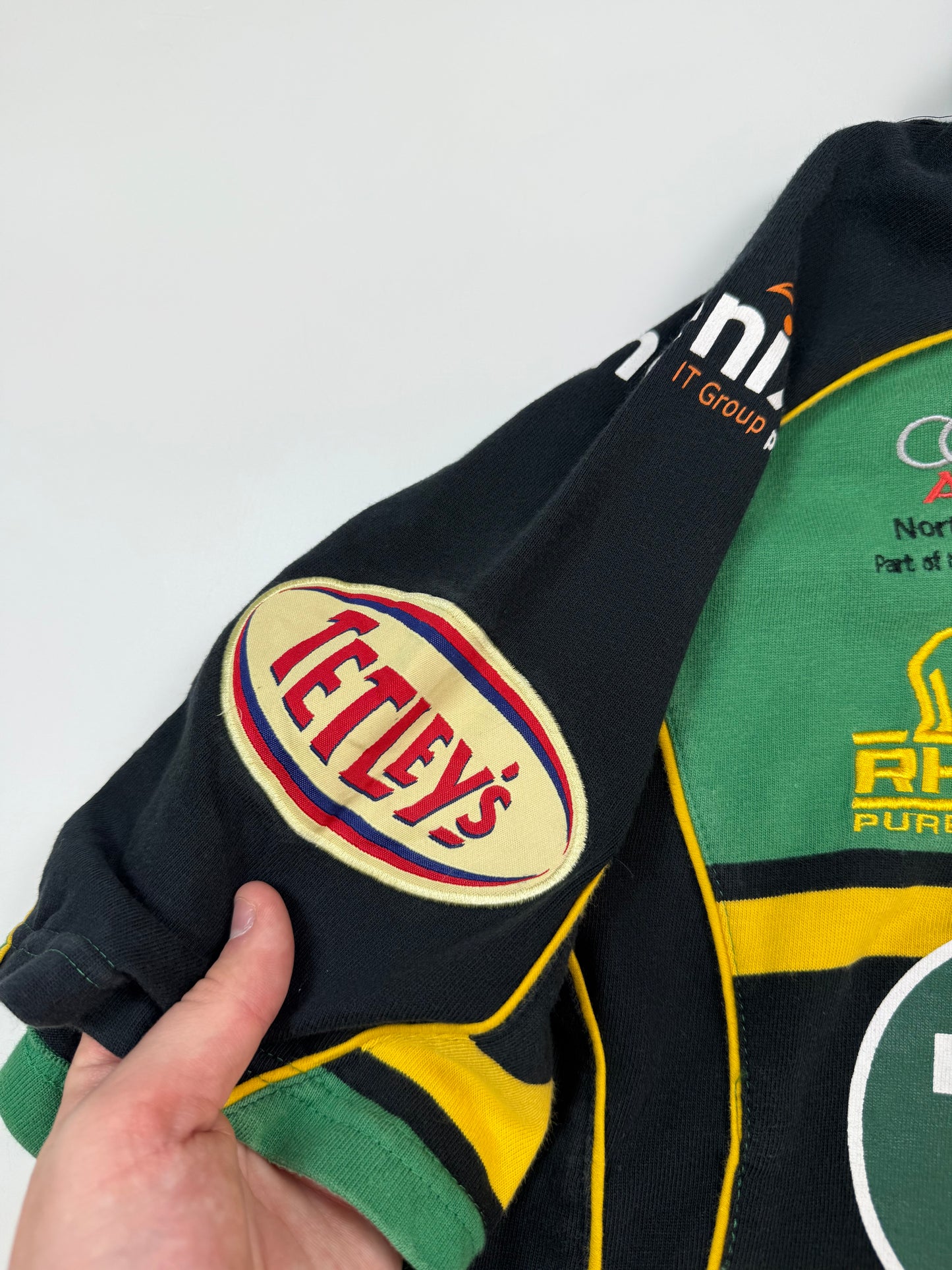 Vintage Northampton Saints 2008/09 Rhino rugby union shirt (L)