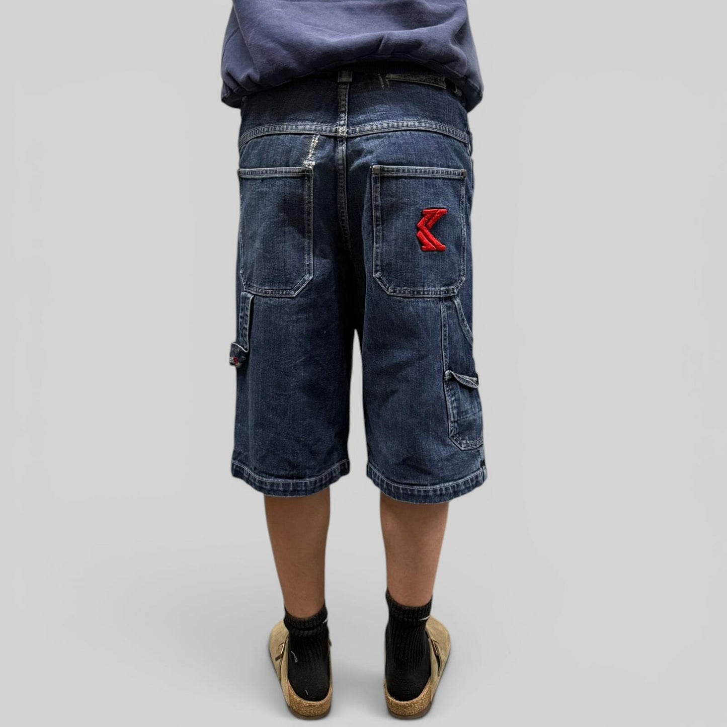 Vintage Y2K Karl Kani baggy carpenter hip hop jorts (W30)