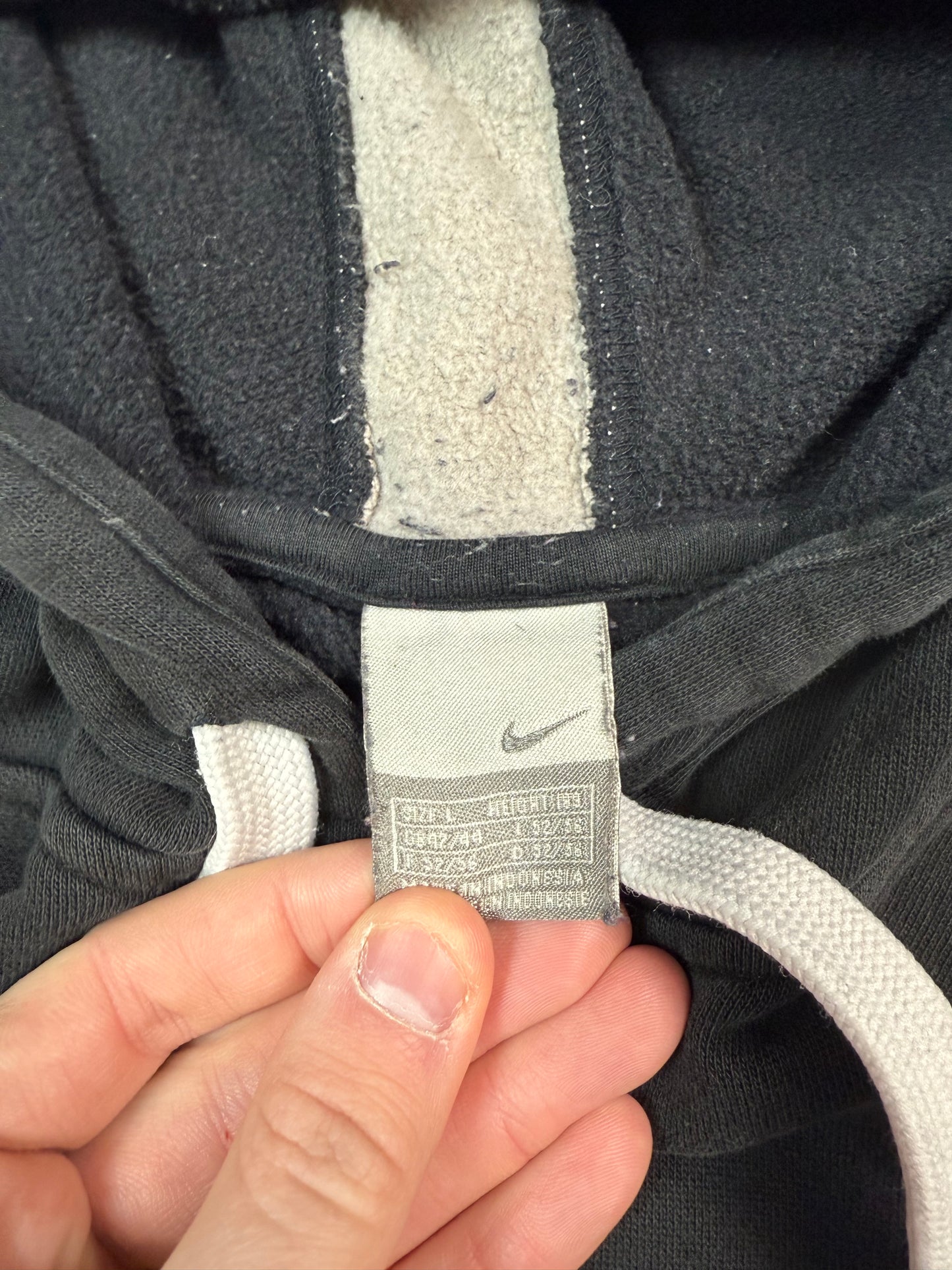 Vintage Nike spell out hoodie (L)