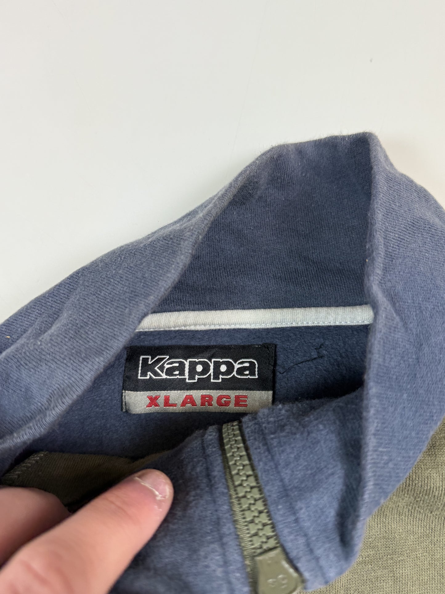 Vintage Kappa quarter zip sweatshirt (XL)