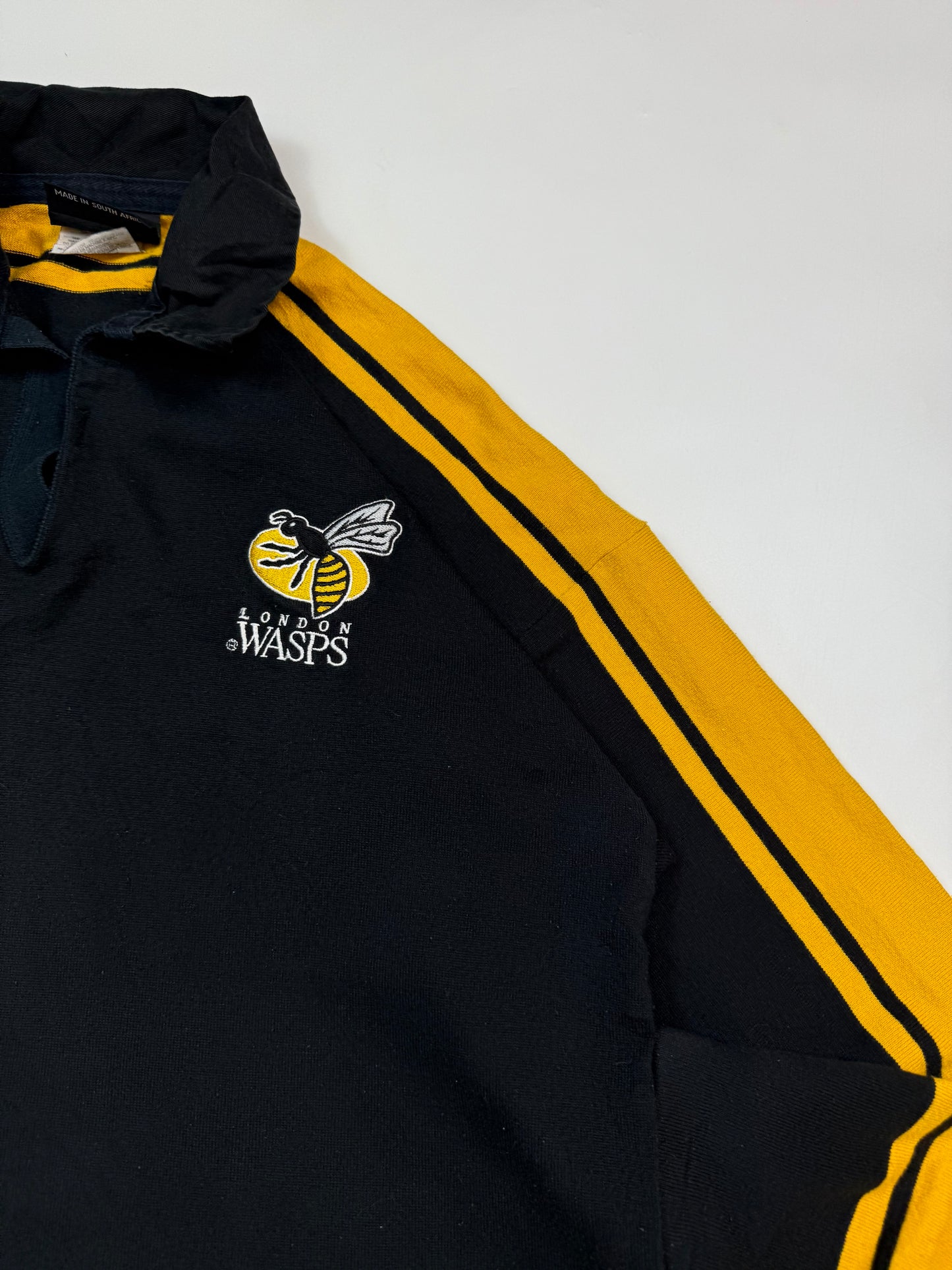 Vintage London Wasps 2001/02 Canterbury rugby union shirt (L)