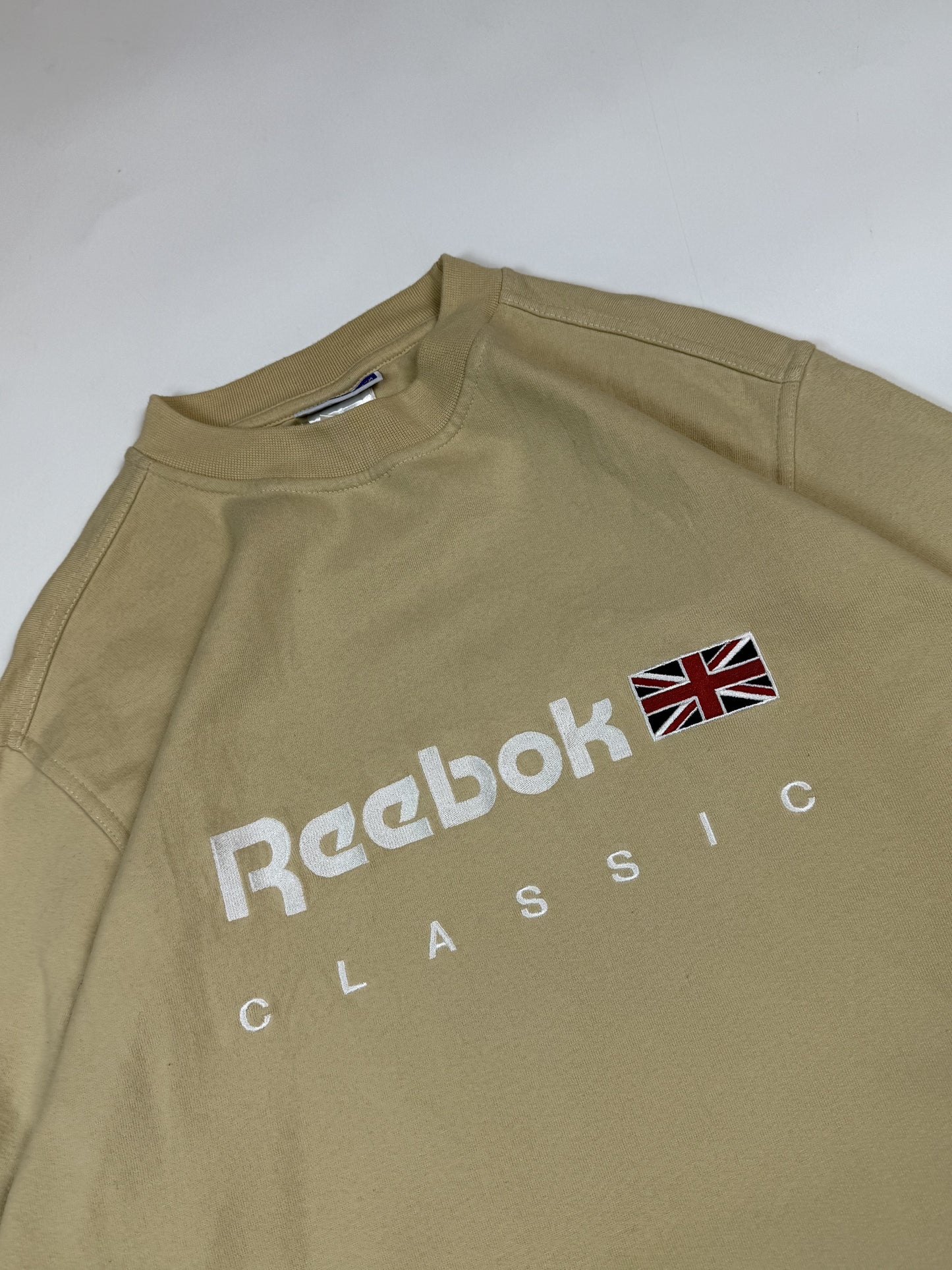 Vintage 90s Reebok classic spell out sweatshirt (L)