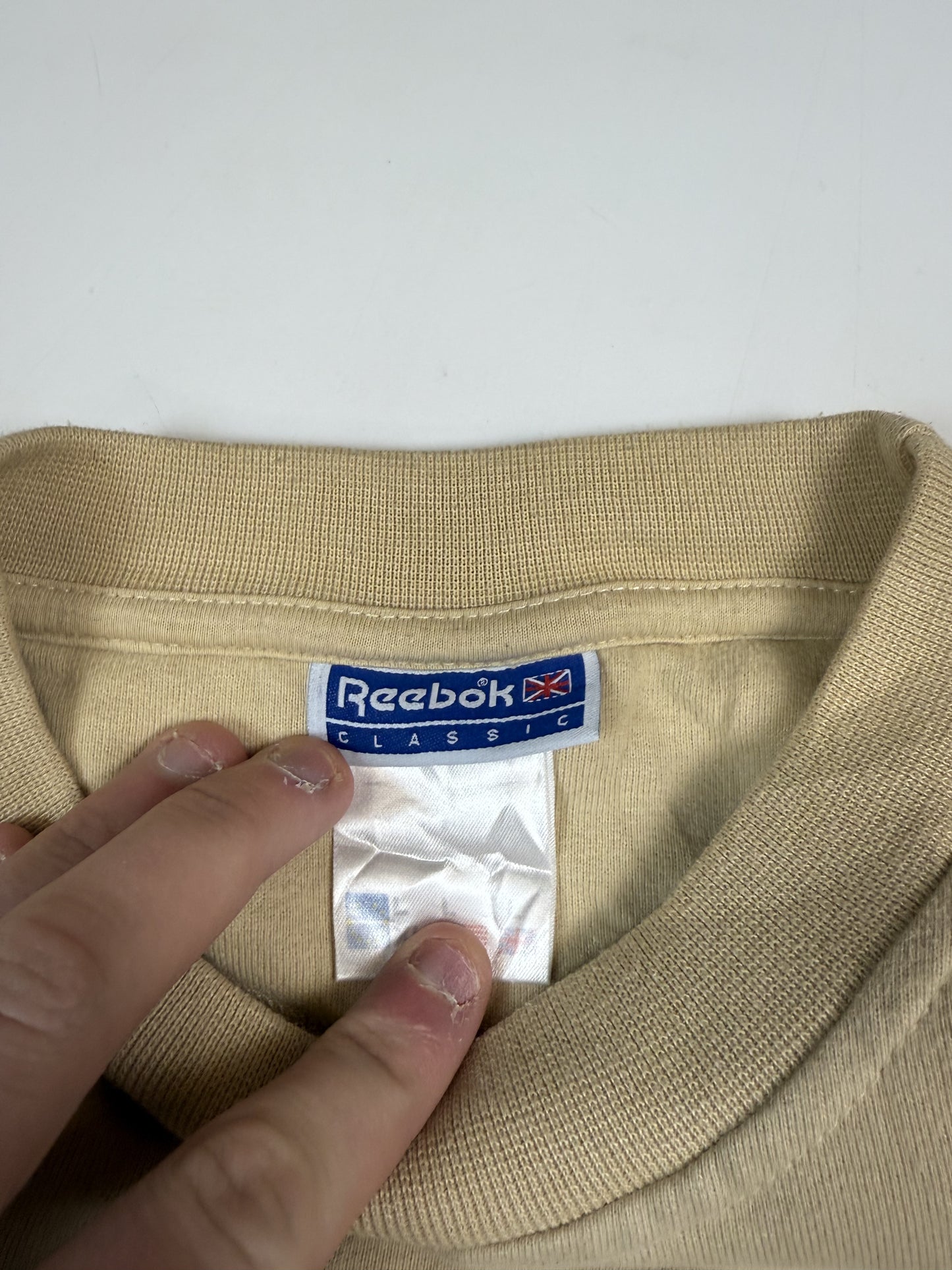 Vintage 90s Reebok classic spell out sweatshirt (L)