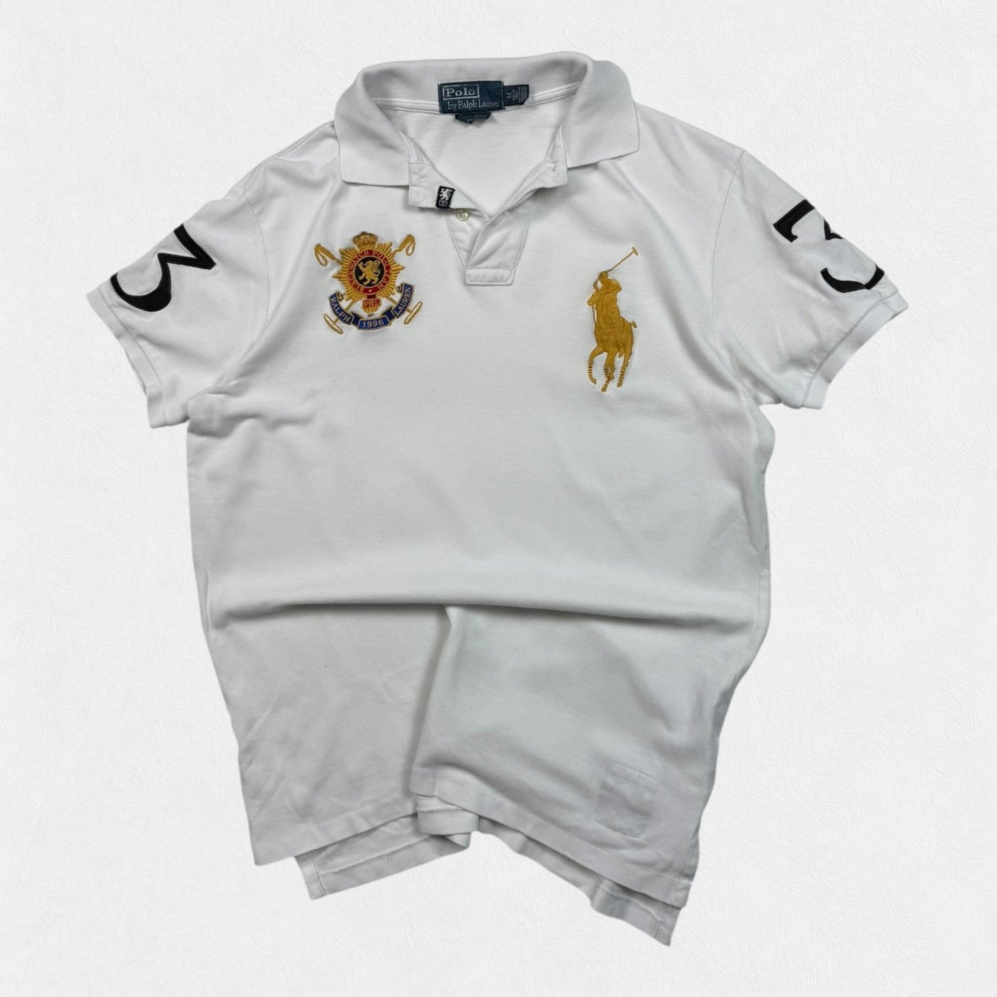 Vintage Ralph Lauren big pony polo shirt (M)