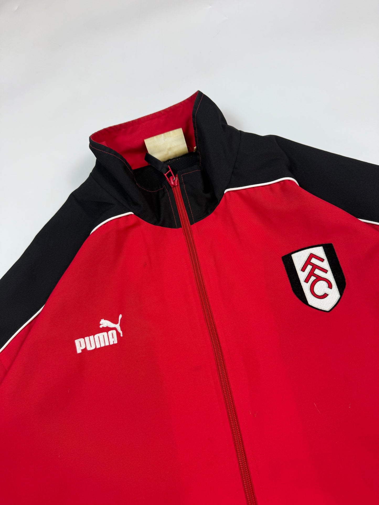 Vintage Fulham 2001/02 Puma football track jacket (XXL)