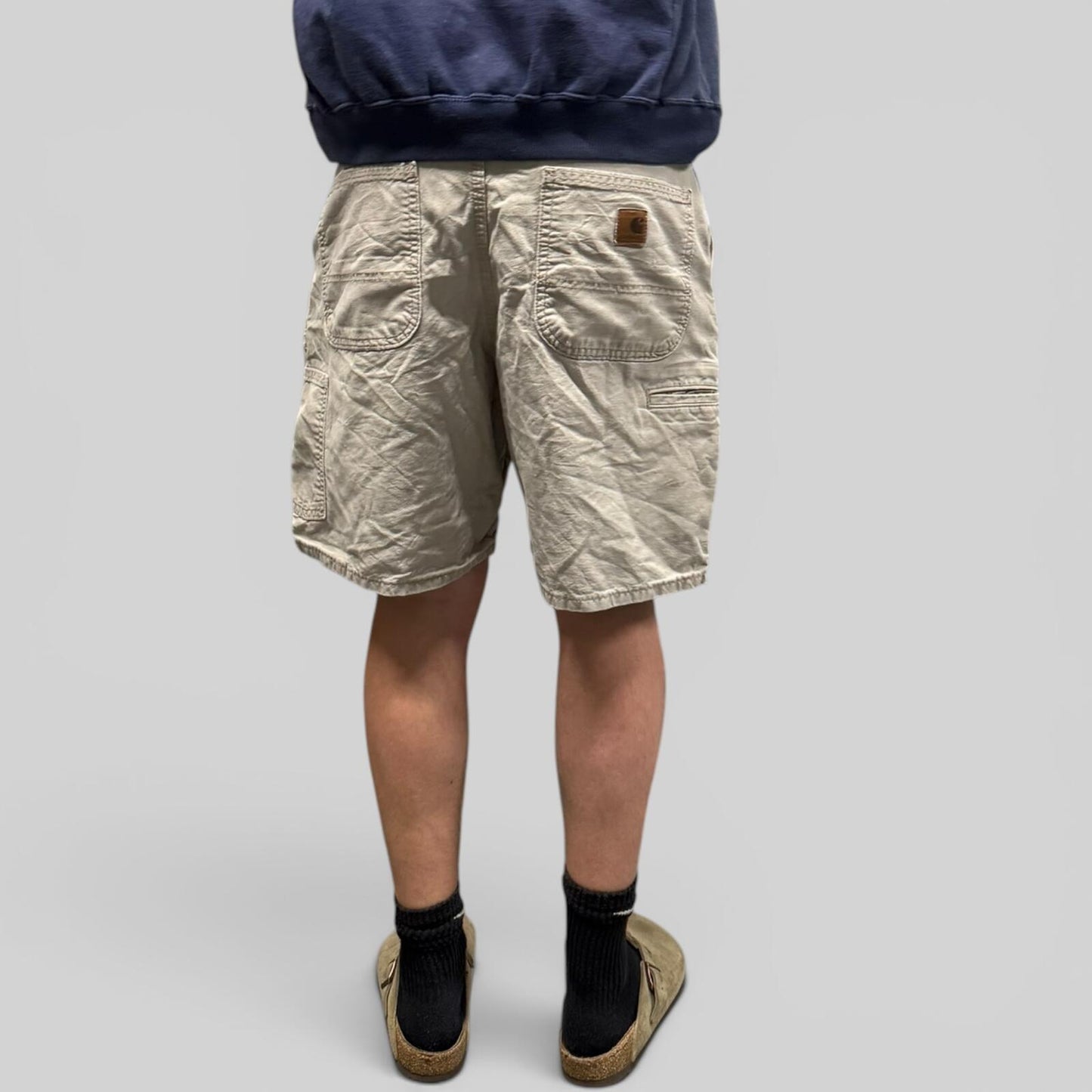 Carhartt baggy wide leg carpenter shorts (W33)