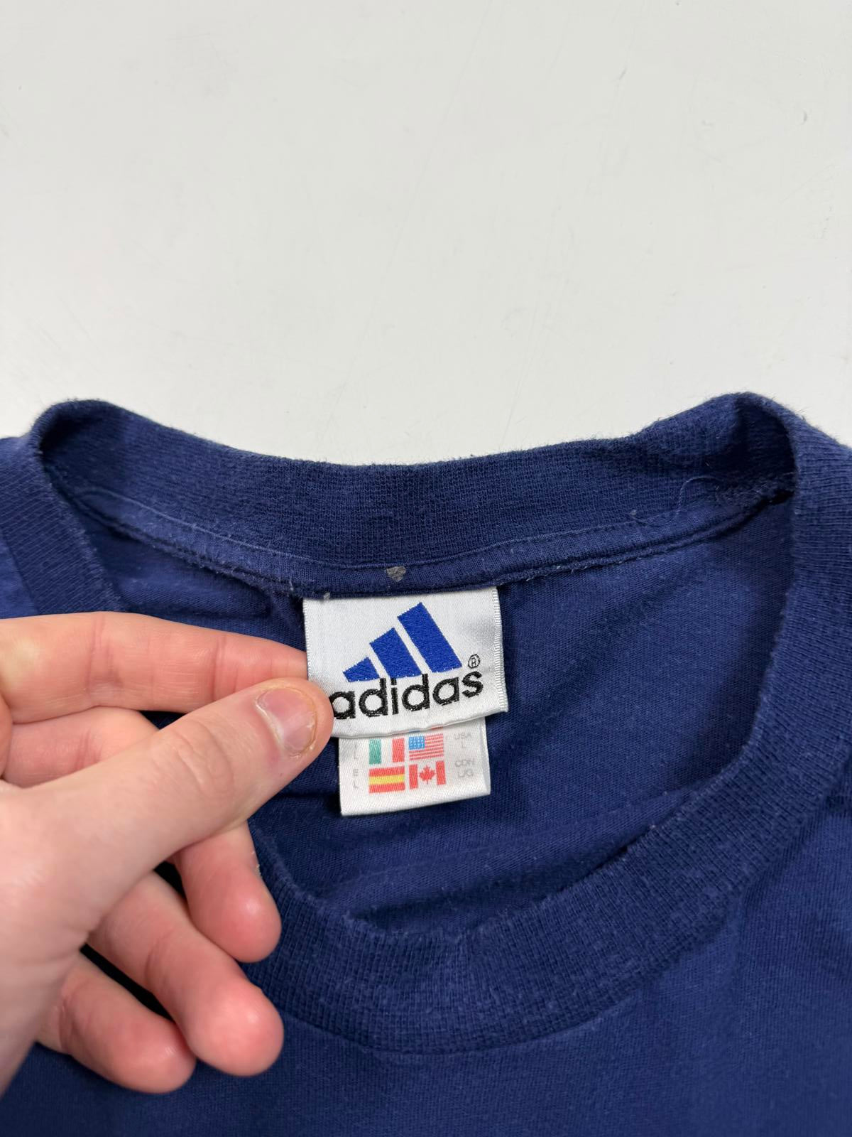 Vintage 90s Adidas Bayern Munich graphic tee (L)
