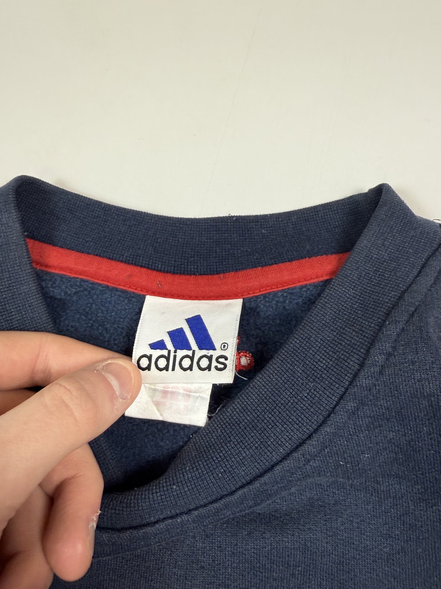 Vintage Adidas spell out sweatshirt (XL)