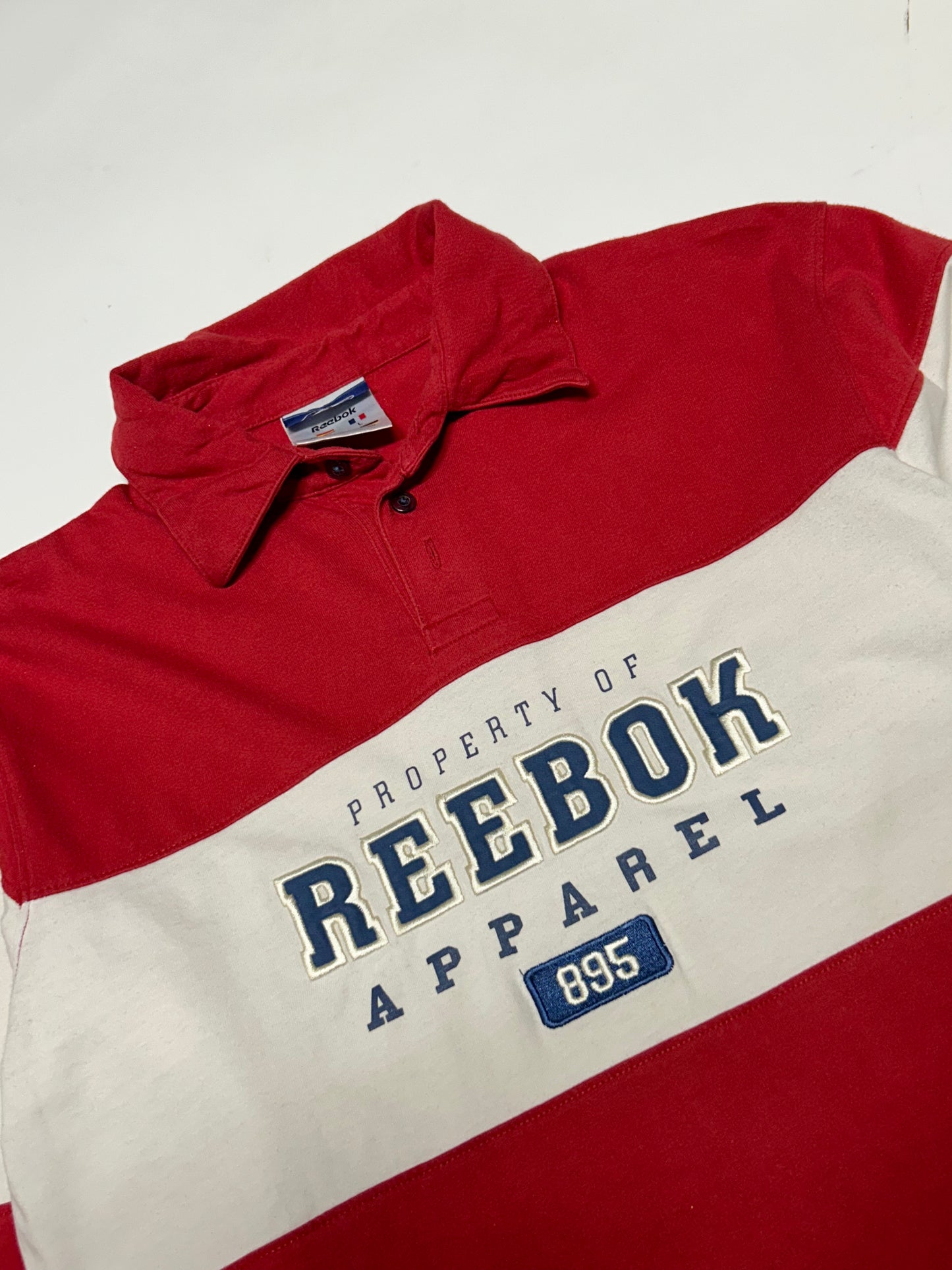Vintage Reebok rugby polo shirt (M)