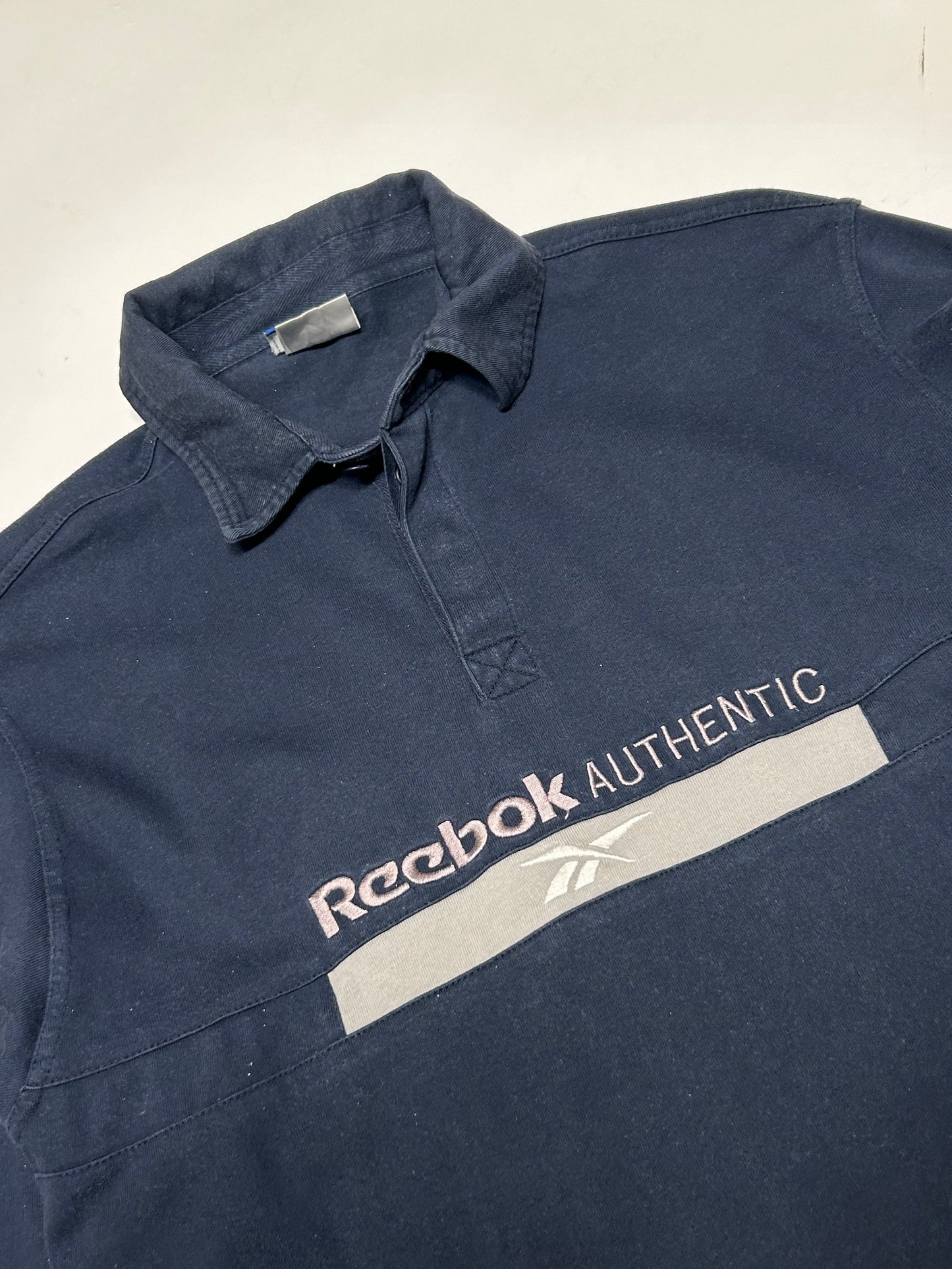 Vintage Reebok rugby polo shirt (XS)