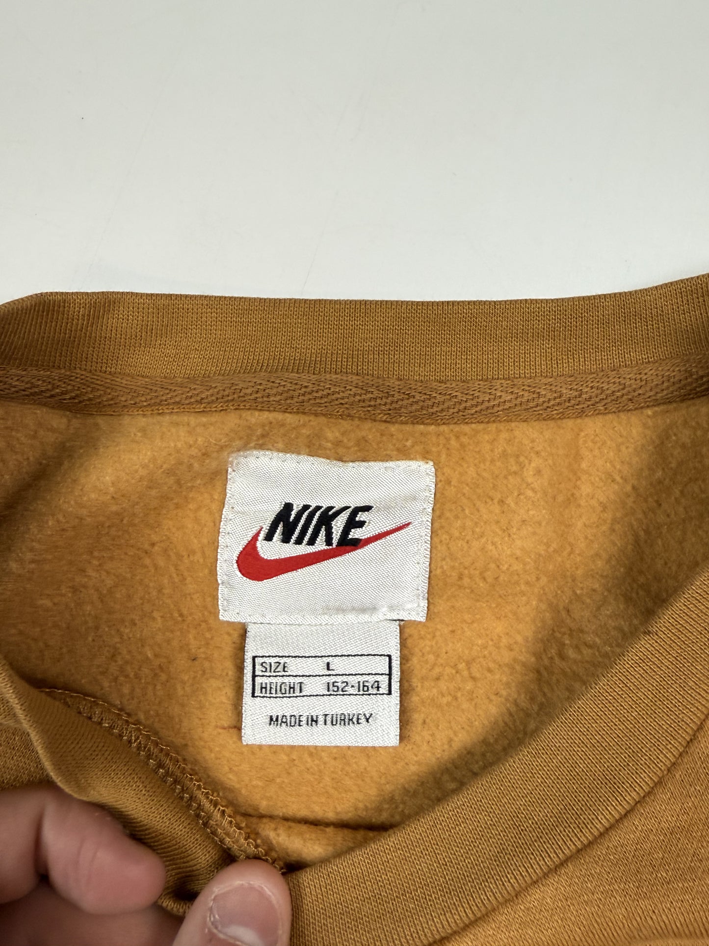Vintage 90s Nike mini swoosh sweatshirt (L)