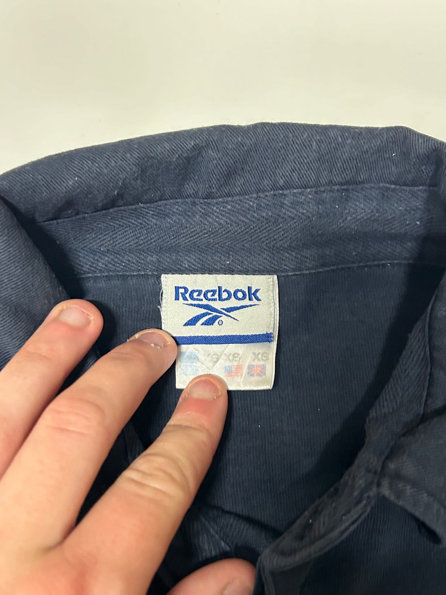 Vintage Reebok rugby polo shirt (XS)