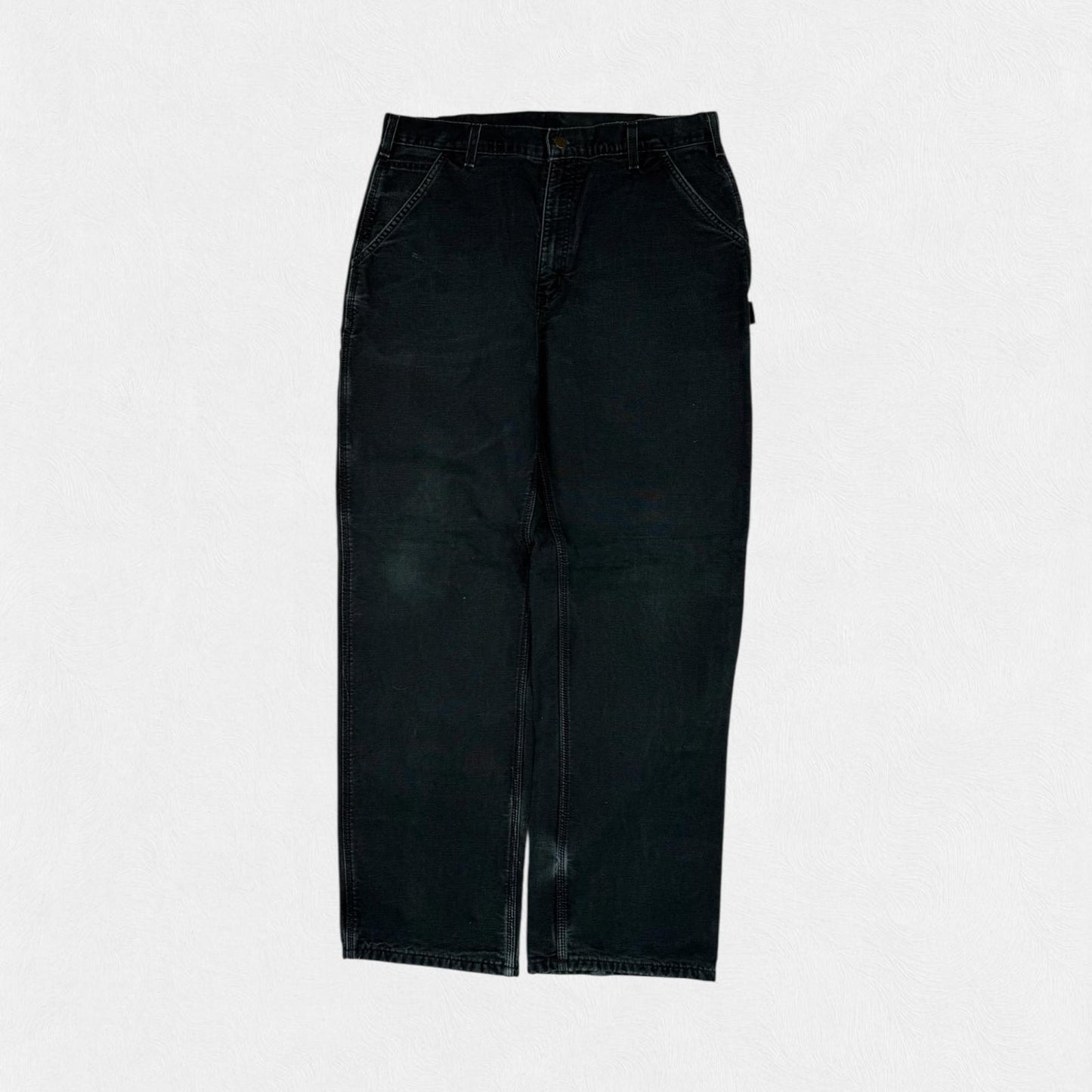 Vintage Carhartt fleece lined baggy carpenter pants (W36)