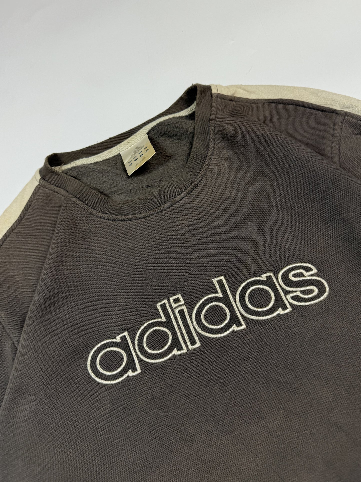 Vintage Adidas spell out sweatshirt (XL)