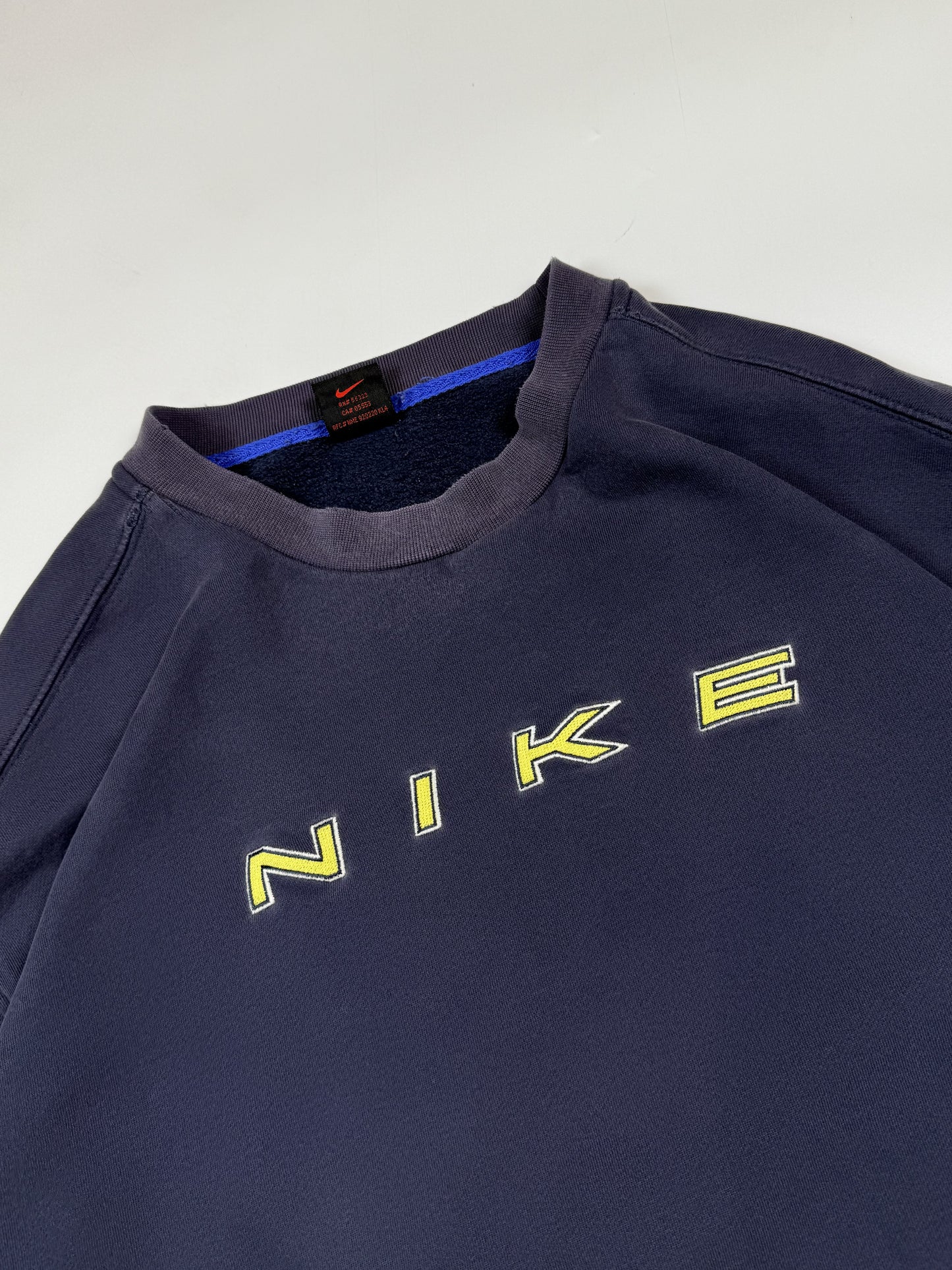 Vintage 90s Nike spell out sweatshirt (XL)