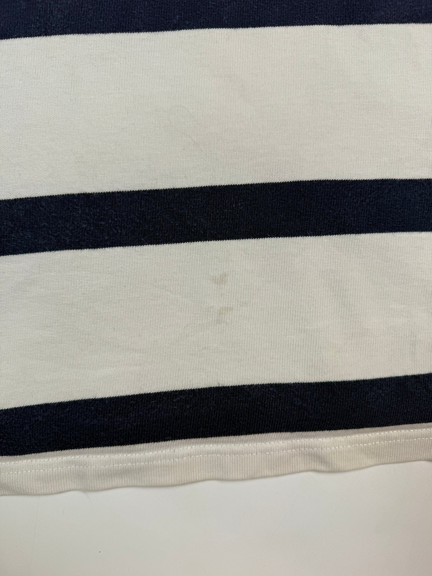 Vintage Polo Ralph Lauren big pony striped rugby polo shirt (XL)