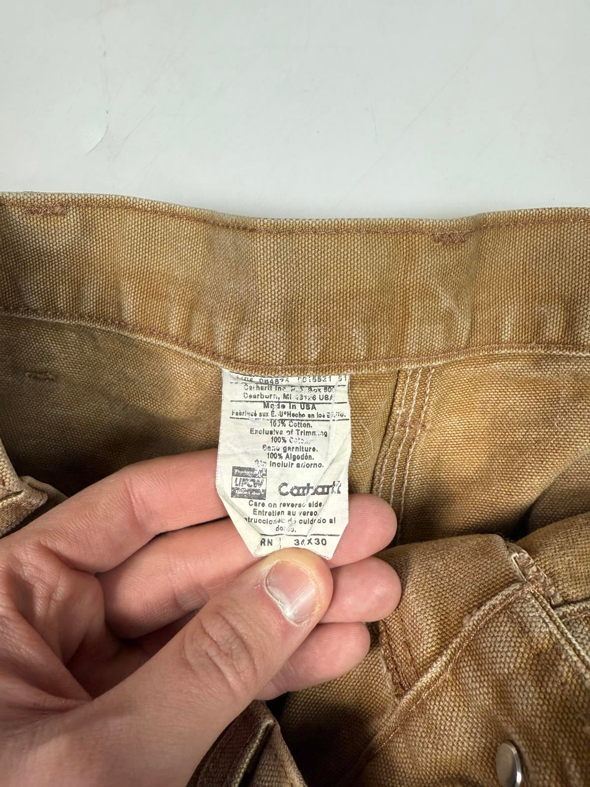 Vintage Carhartt baggy carpenter pants (W34)