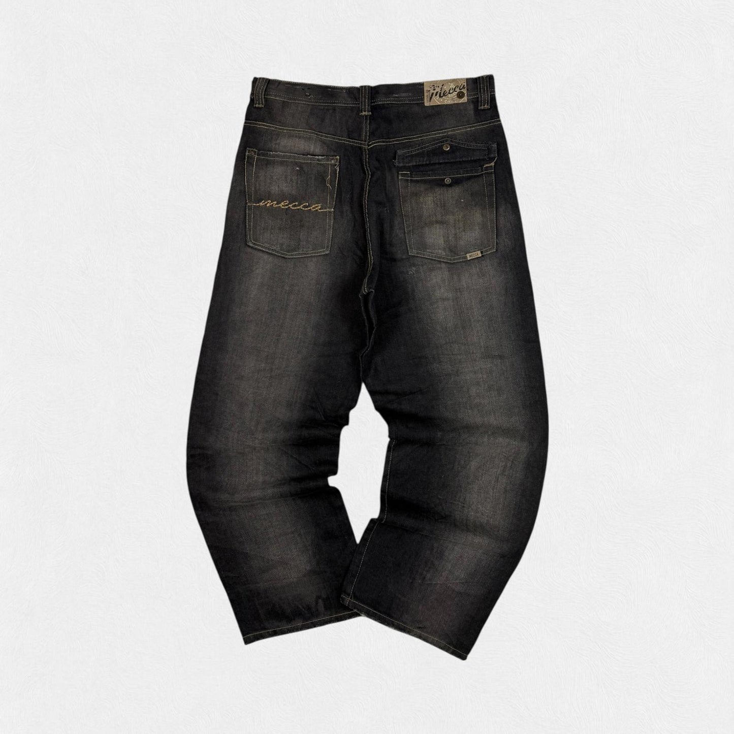 Vintage Y2K Mecca baggy hip hop Jeans (W34)