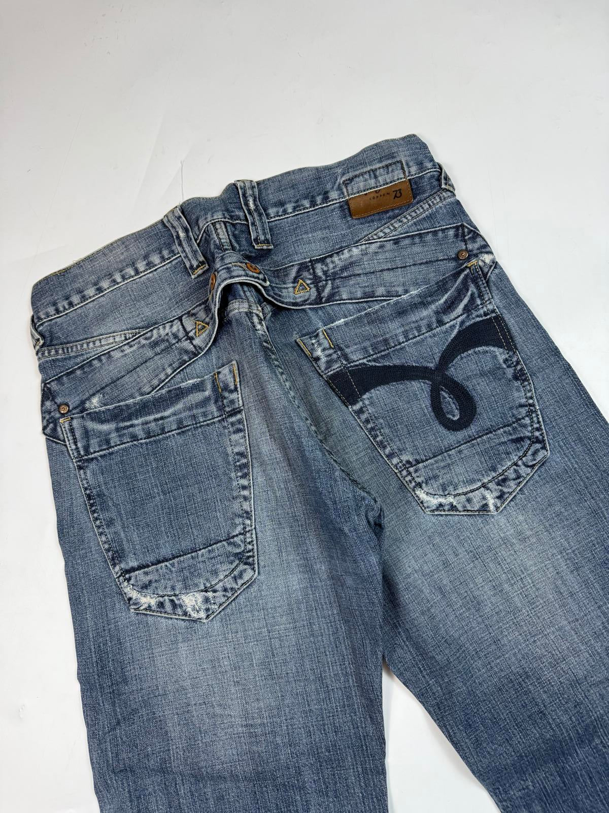 Vintage Y2K Pepe Jeans baggy hip hop denim (W34)