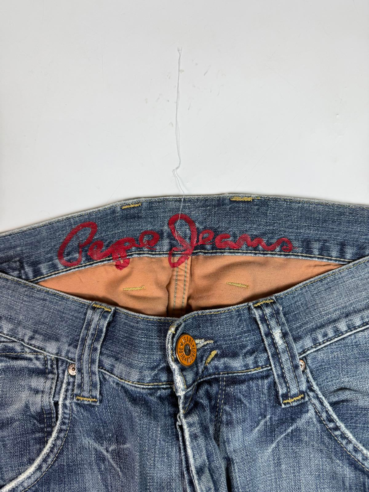 Vintage Y2K Pepe Jeans baggy hip hop denim (W34)