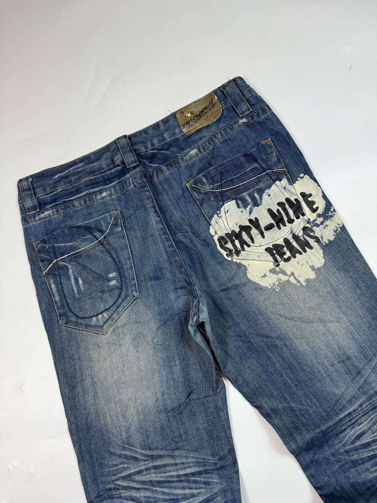 Vintage Y2K baggy hip hop Jeans (W36)