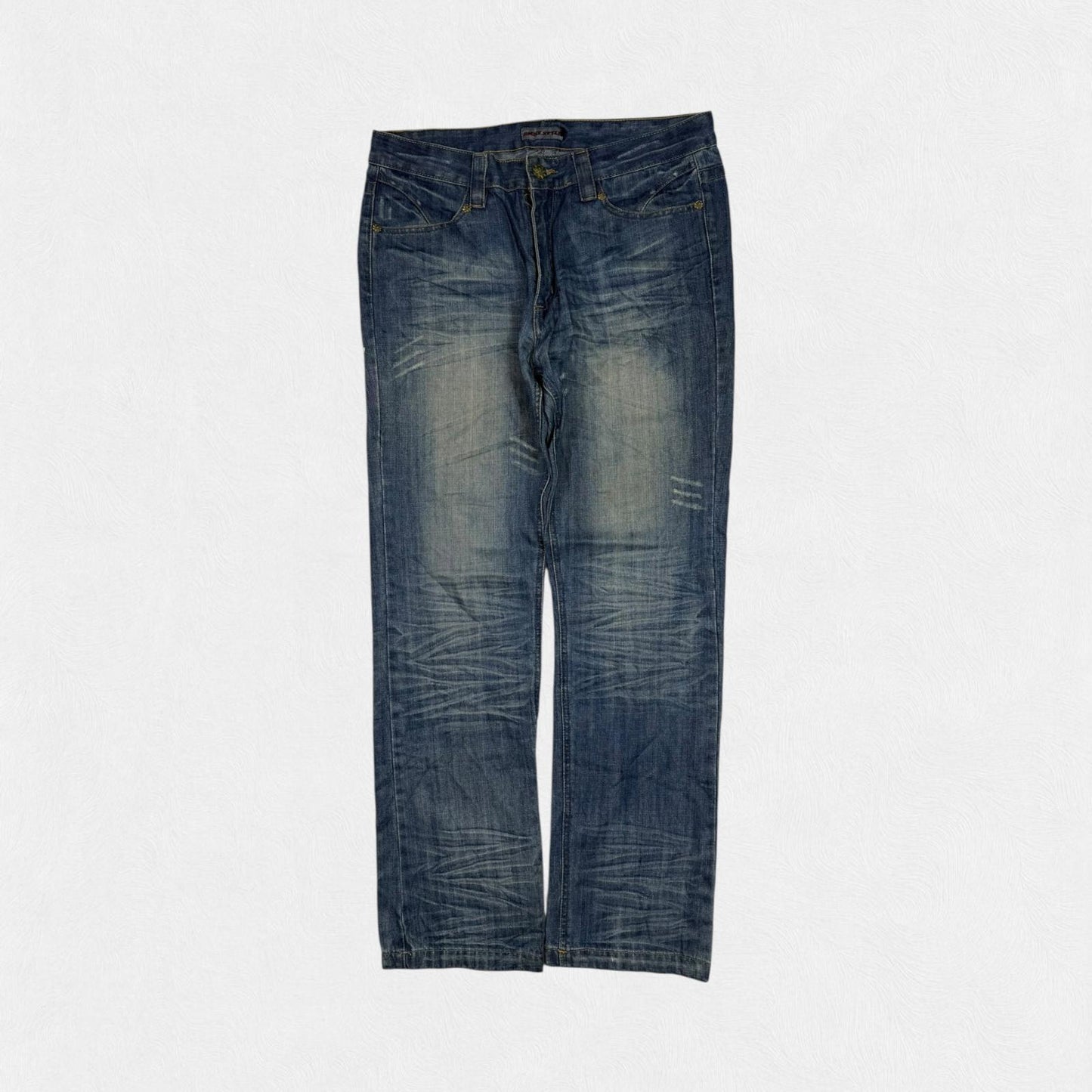 Vintage Y2K baggy hip hop Jeans (W36)