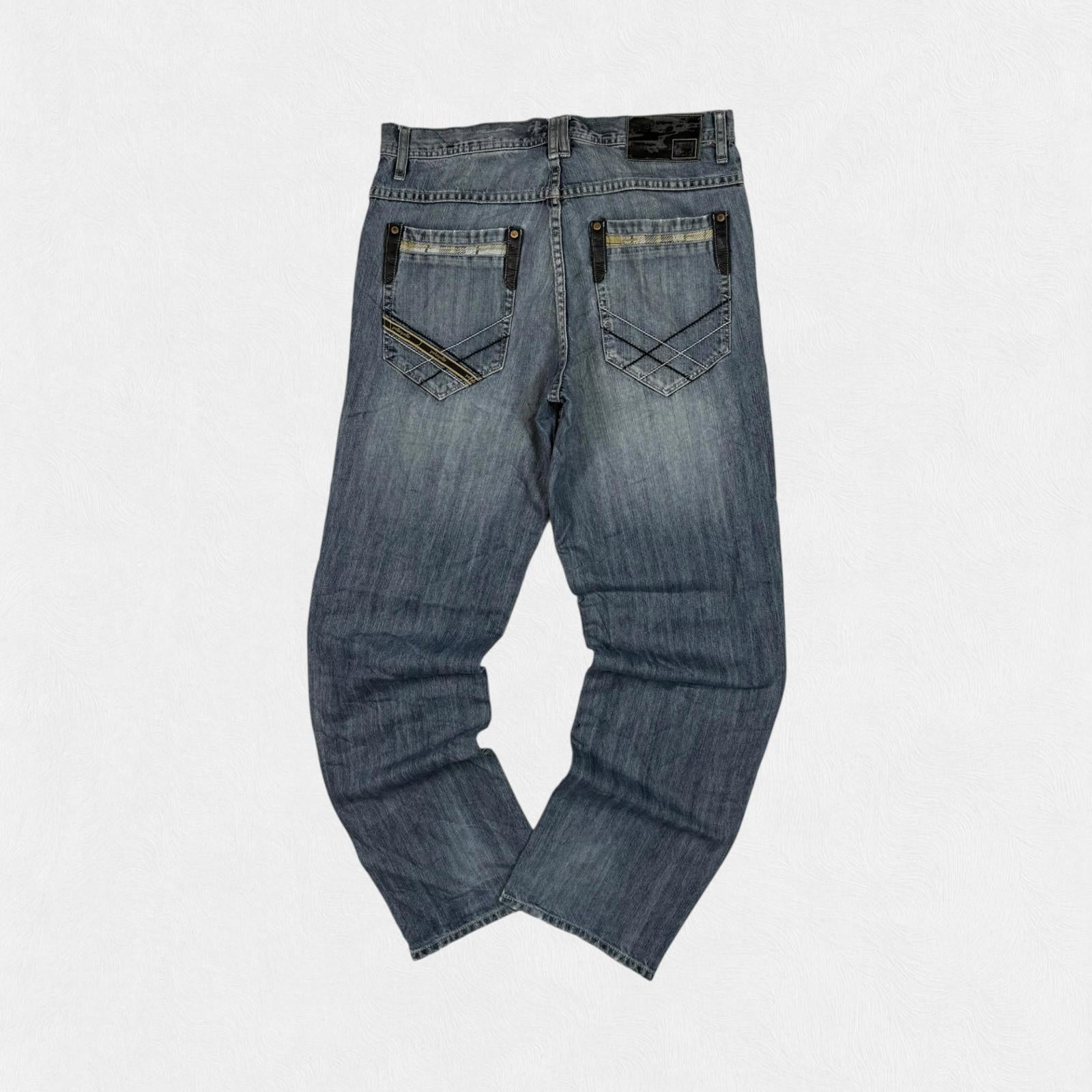 Vintage Pelle Pelle baggy hip hop Jeans (W34)