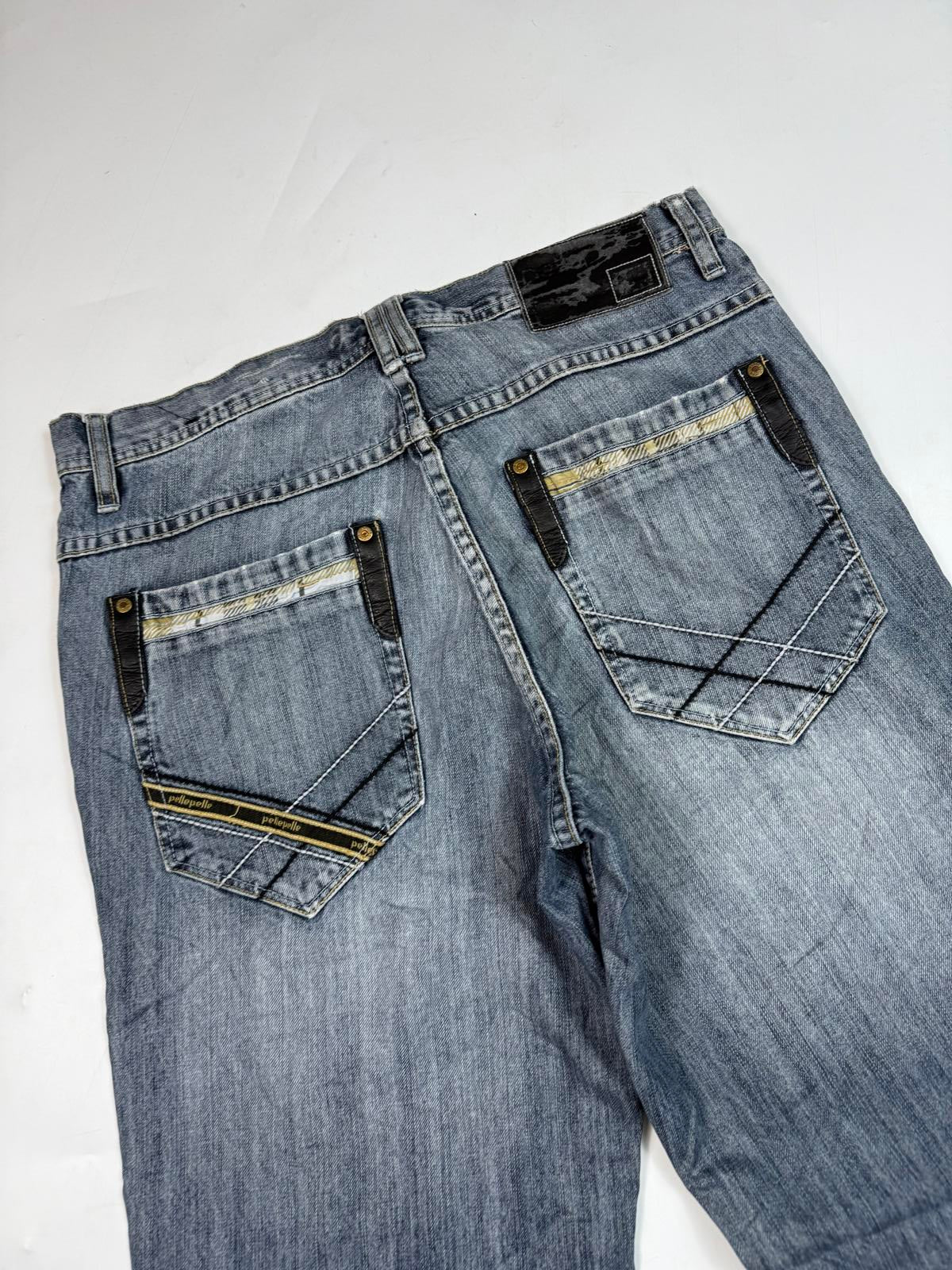 Vintage Pelle Pelle baggy hip hop Jeans (W34)