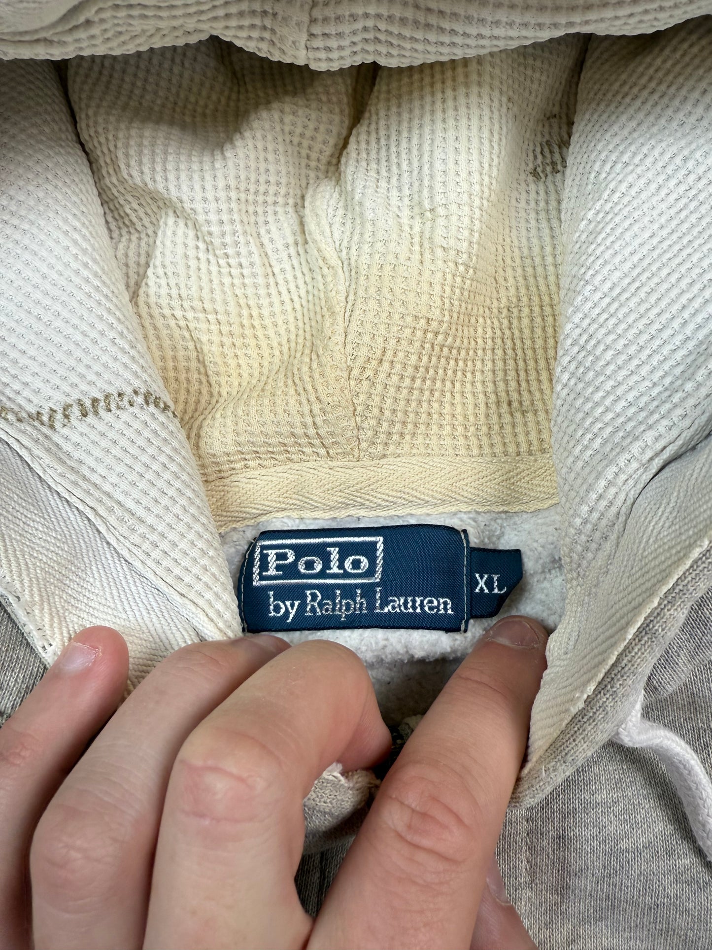 Vintage Polo Ralph Lauren full zip hoodie (XL)