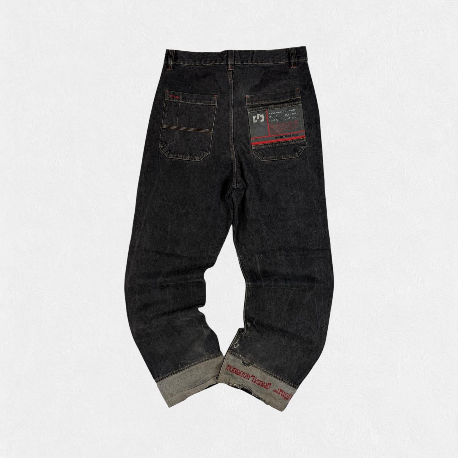 Vintage Y2K baggy hip hop Jeans (W32)