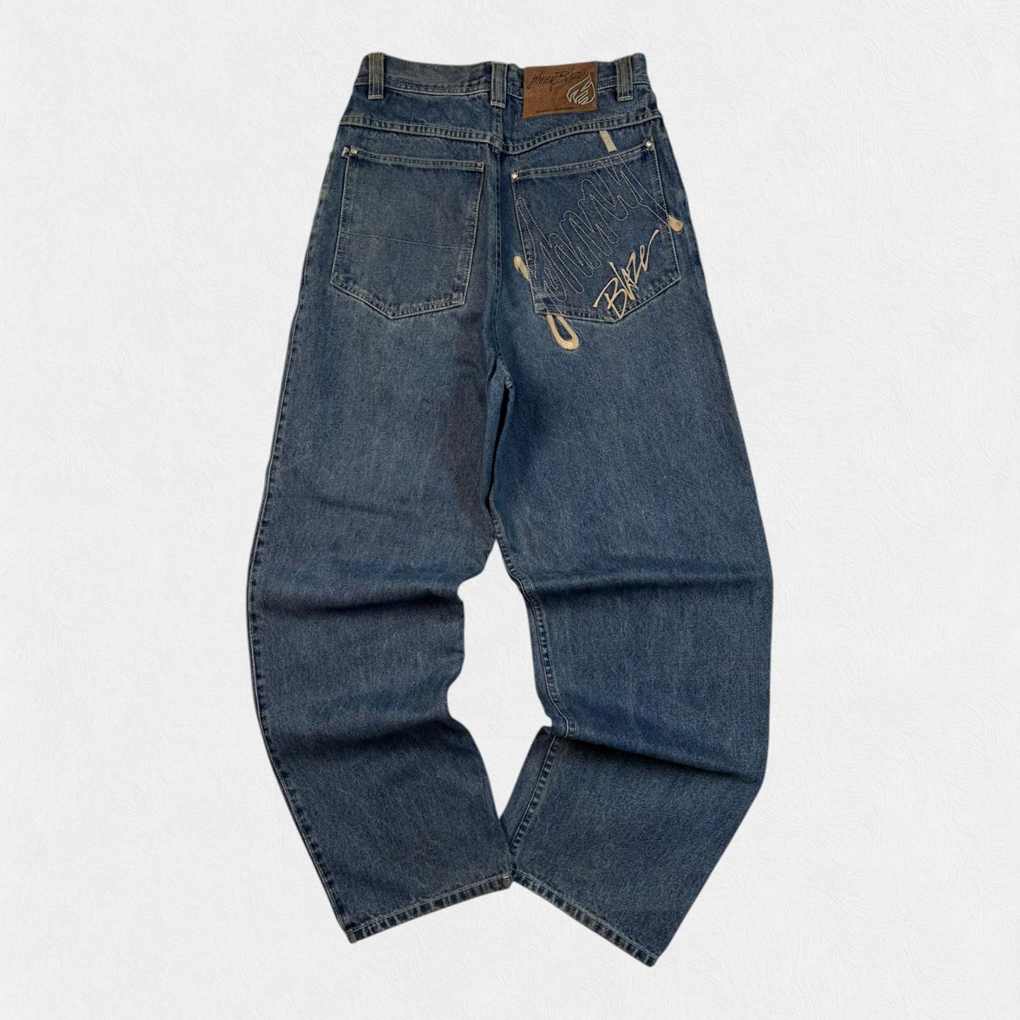 Vintage Johnny Blaze baggy hip hop jeans (W30)