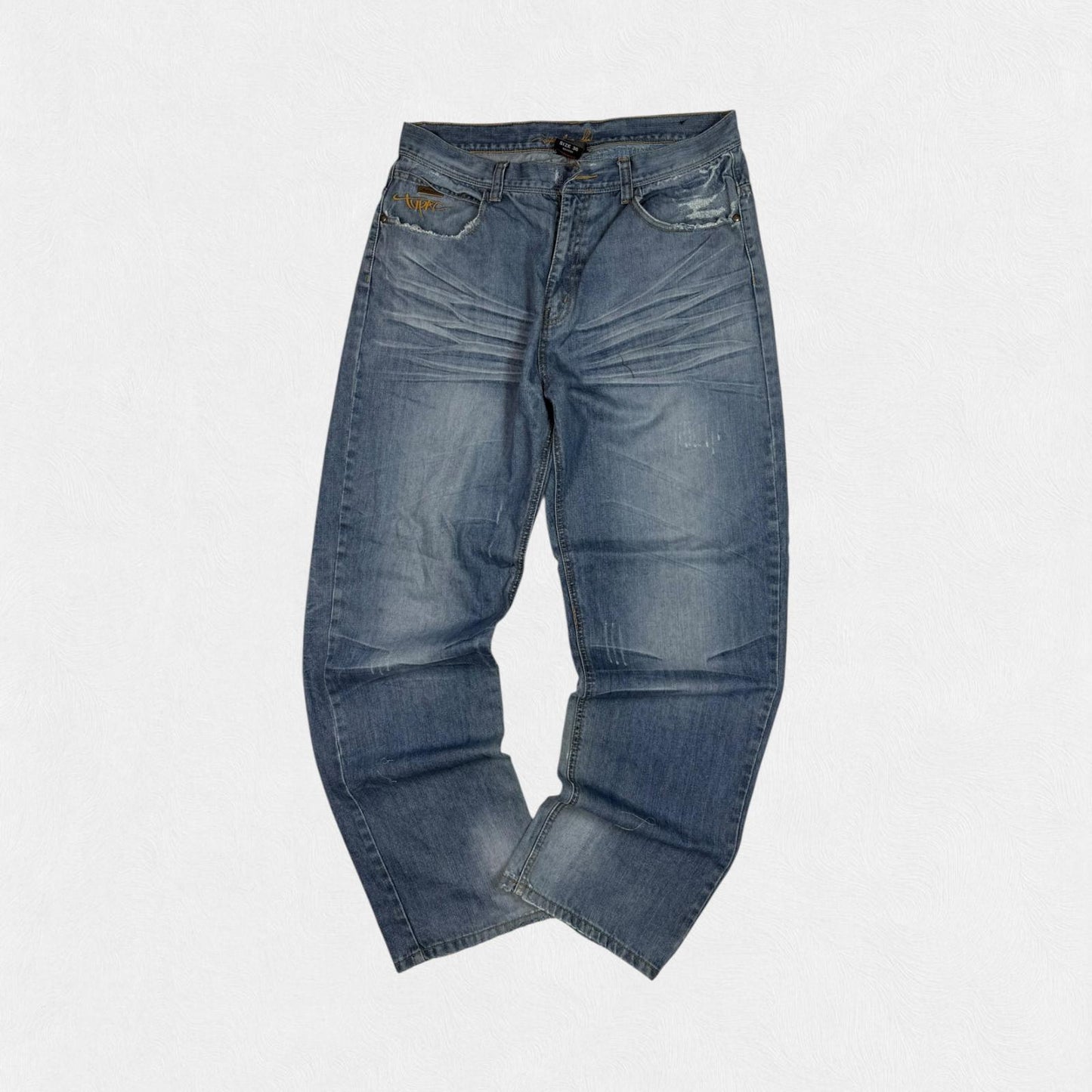 Vintage Y2K baggy hip hop Jeans (W36)