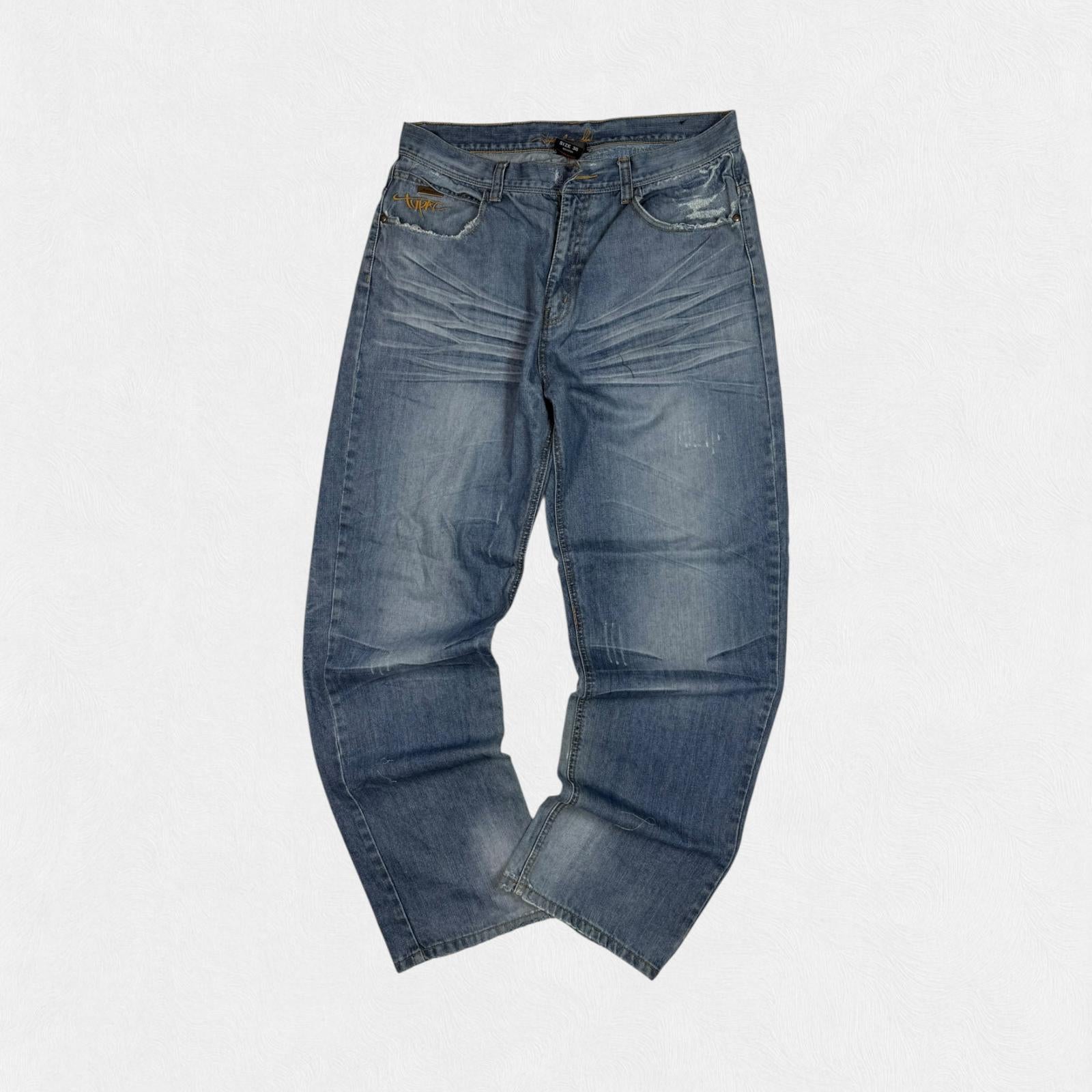 Vintage Y2K baggy hip hop Jeans (W36)