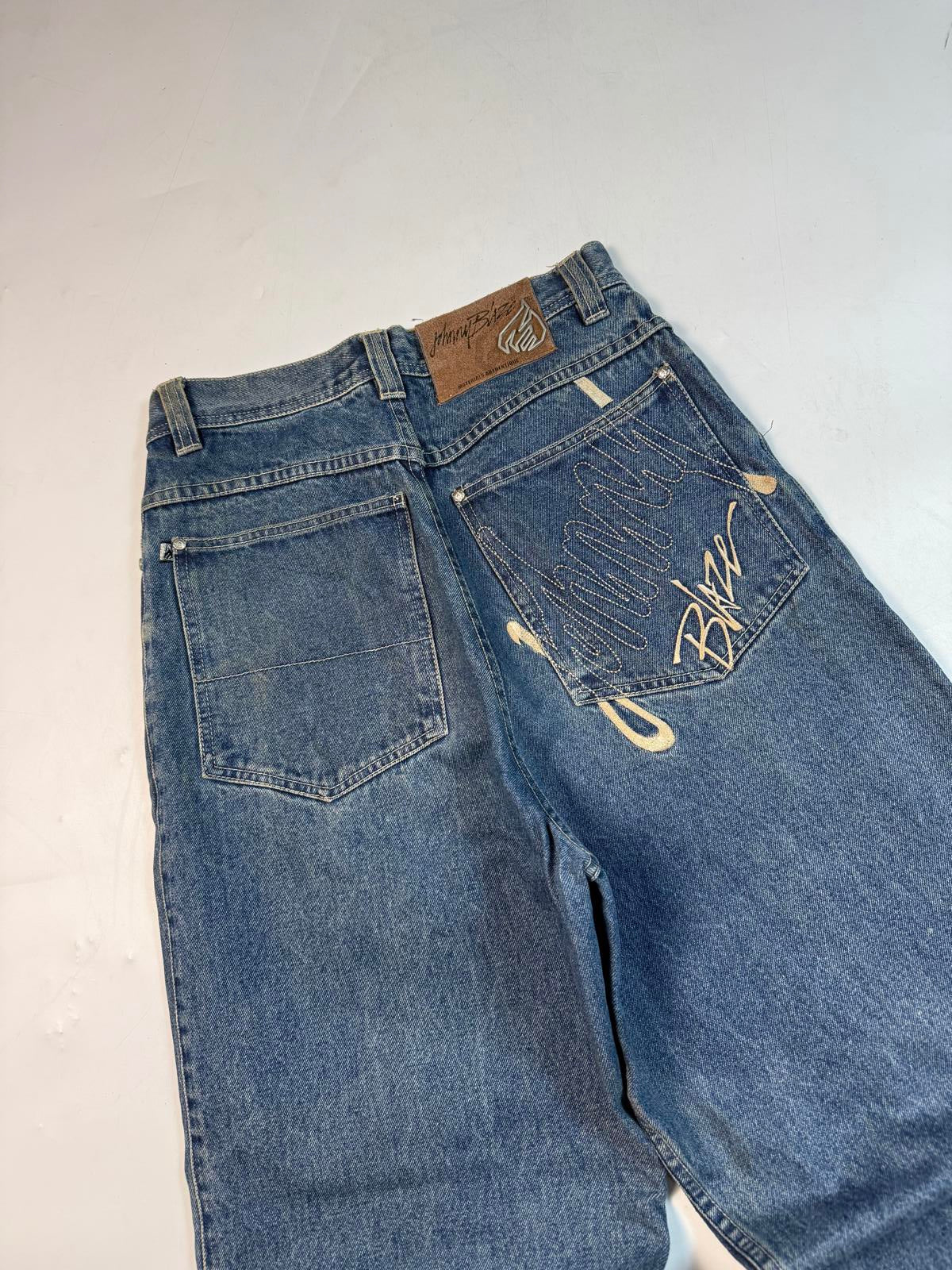 Vintage Johnny Blaze baggy hip hop jeans (W30)