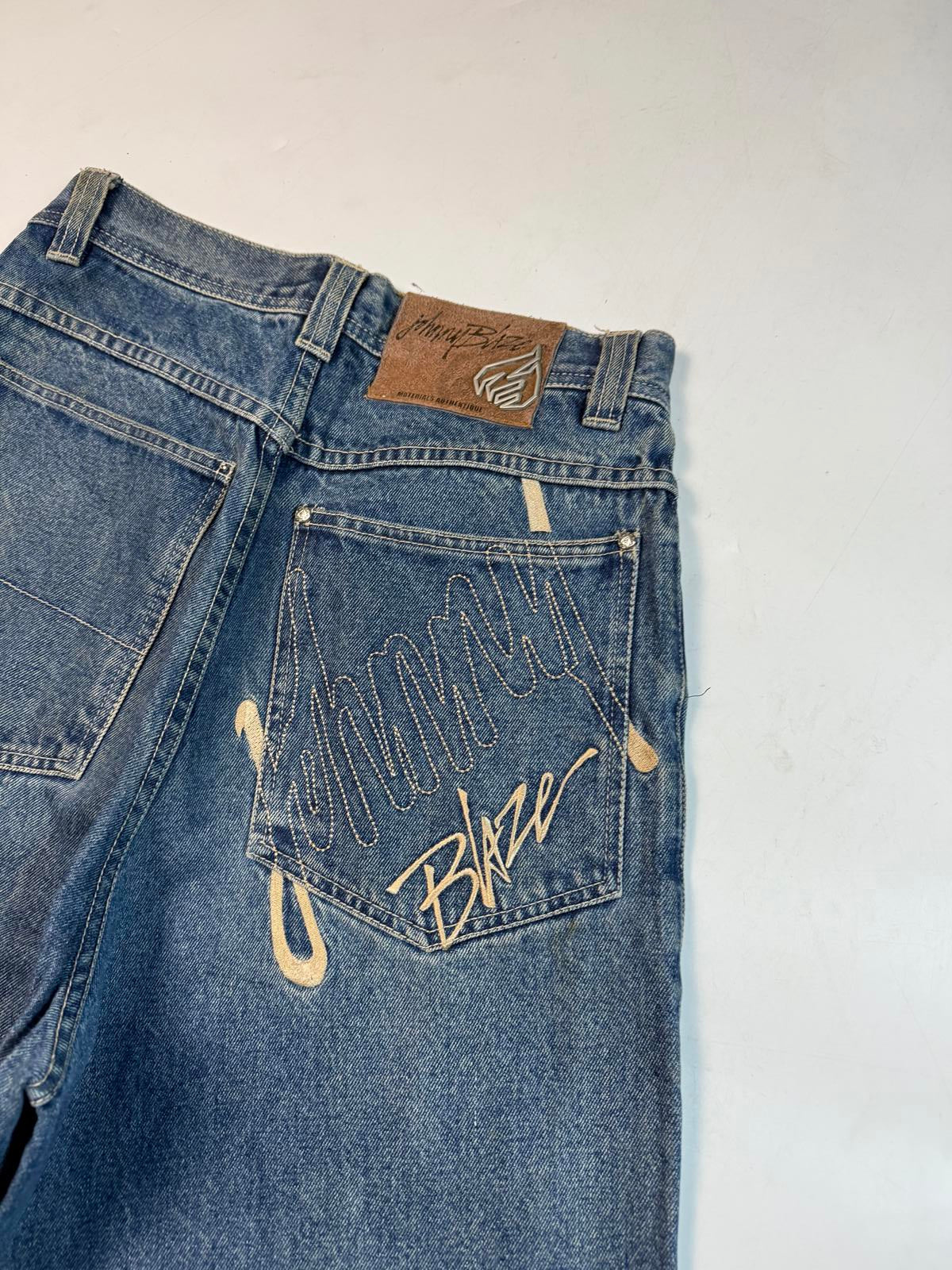 Vintage Johnny Blaze baggy hip hop jeans (W30)